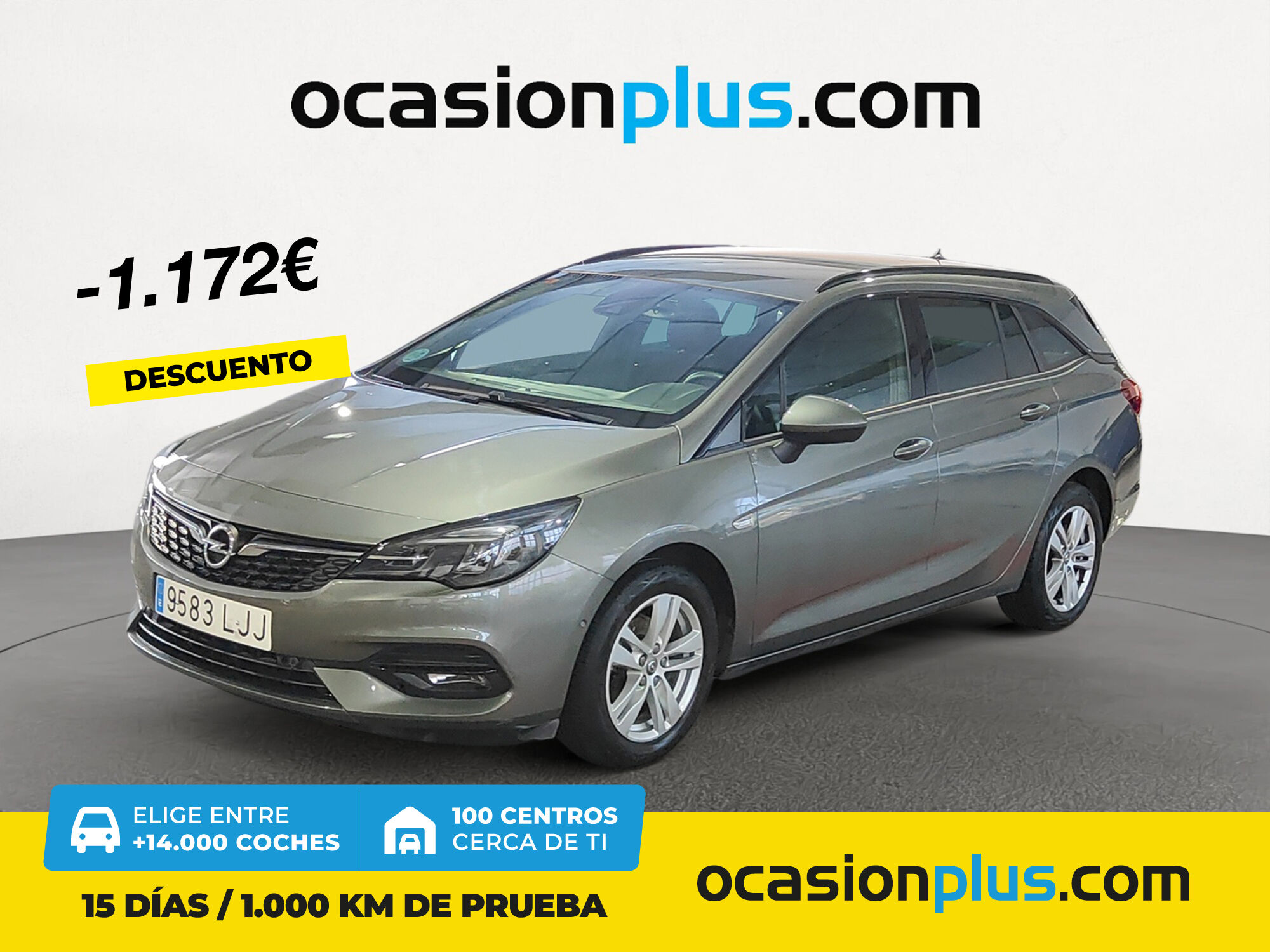 OPEL Astra (Sports Tourer 1.2 Turbo SHL GS Line 81 kW (110 CV)) en Madrid