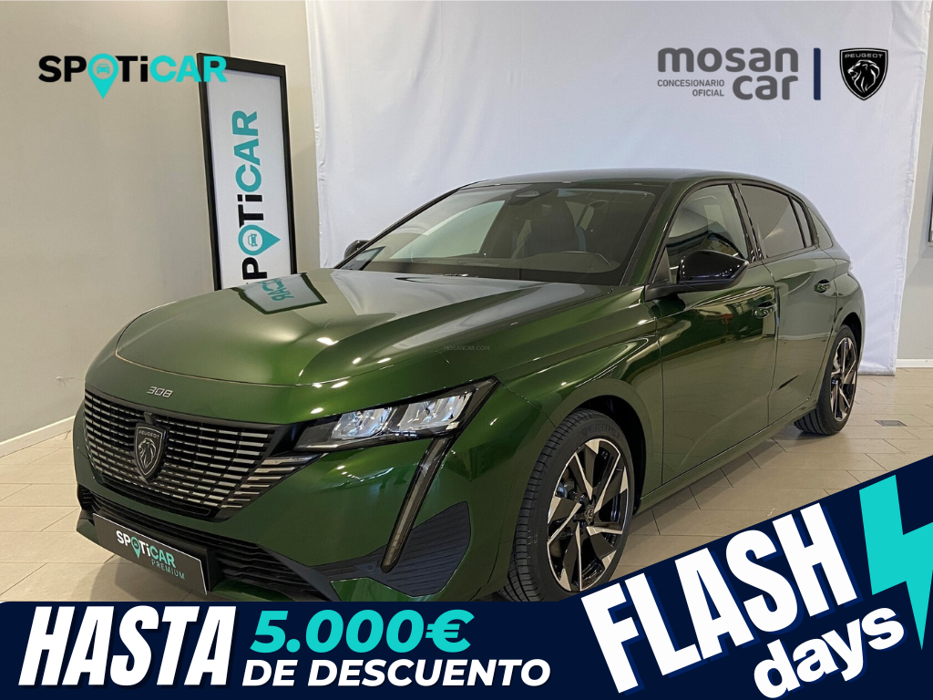 PEUGEOT 308 (1.5 BLUEHDI 130 EAT8 ALLURE GPS LL17 RADAR AR+CAM) en Madrid