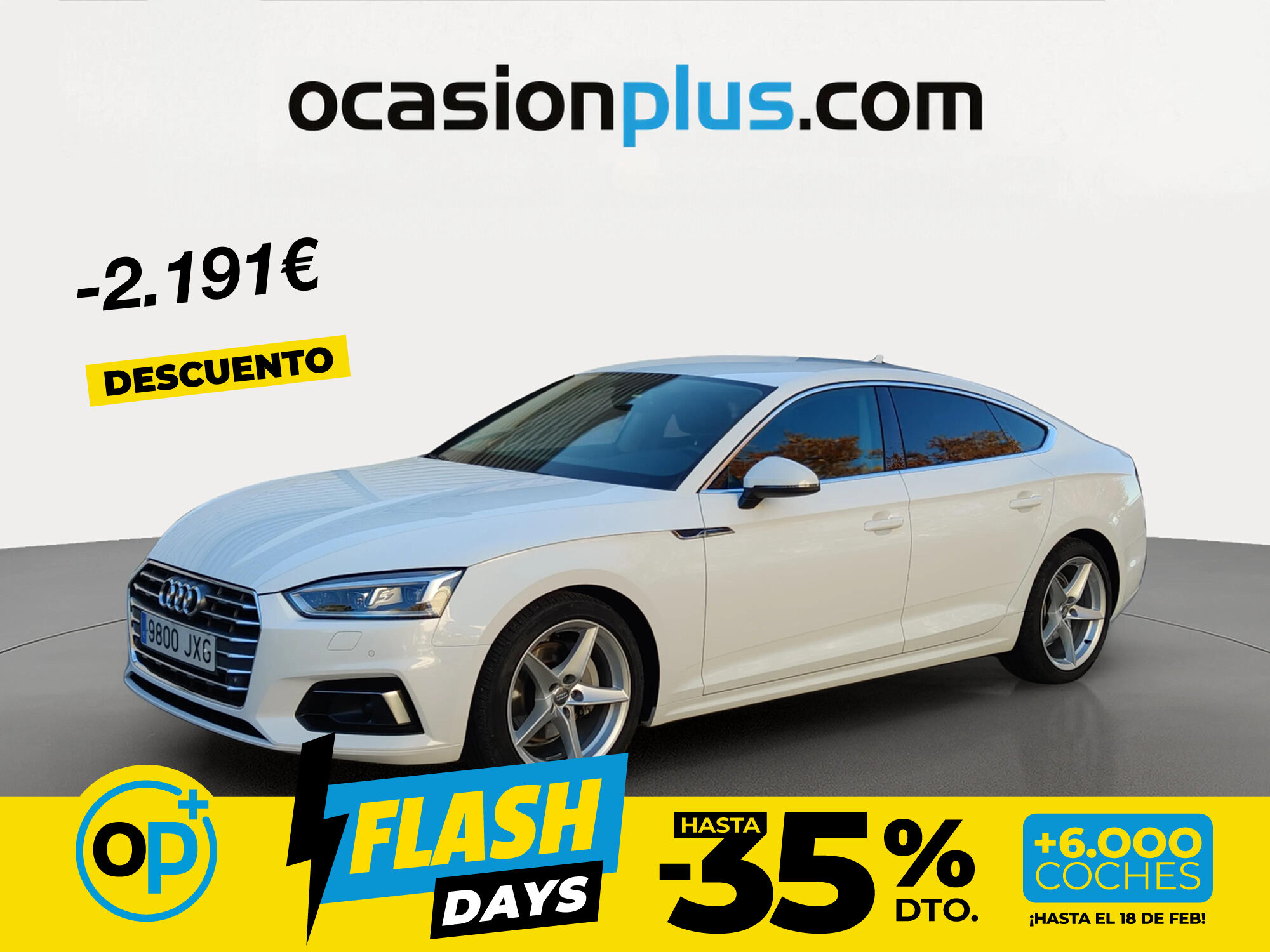 Foto del AUDI A5 Sportback 2.0TDI quattro S Tronic 190