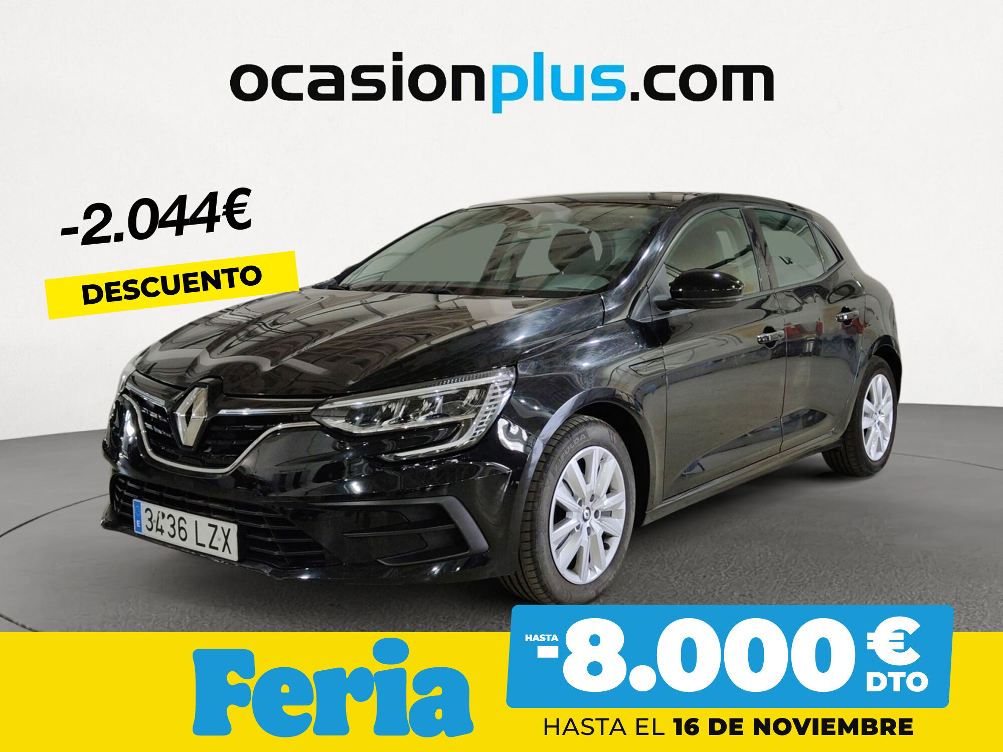 RENAULT Mégane (Intens Blue dCi 85 kW (115 CV)) en Madrid