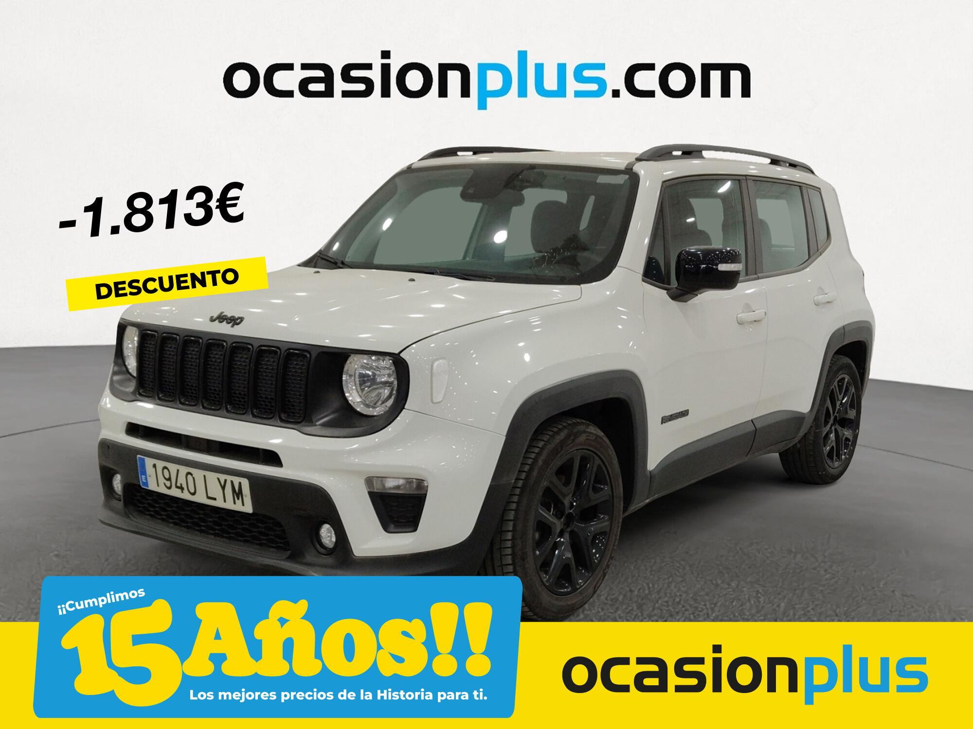 JEEP Renegade (eHybrid Night Eagle ATX 96 kW (130 CV)) en Madrid