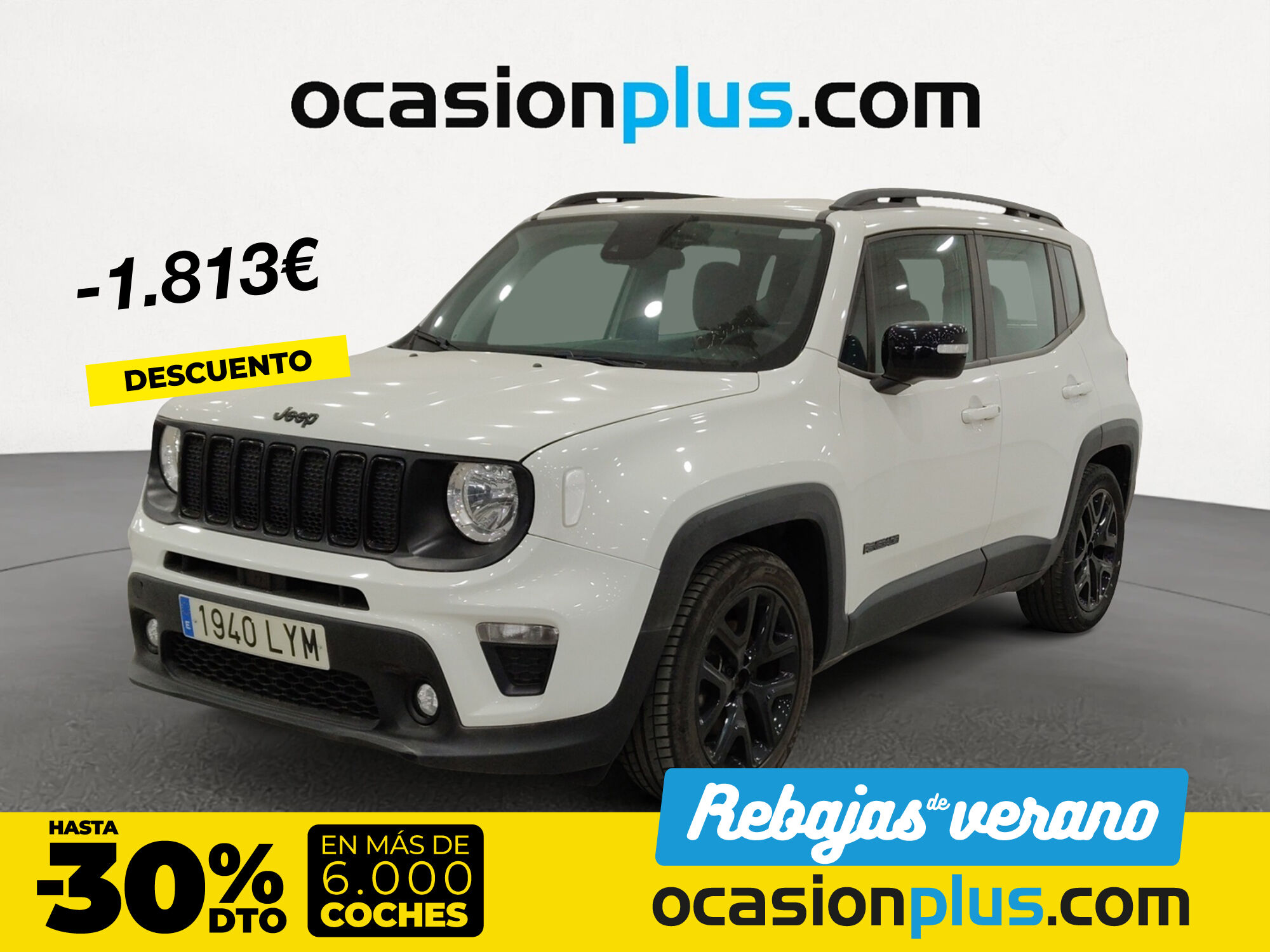 JEEP Renegade (eHybrid Night Eagle ATX 96 kW (130 CV)) en Madrid