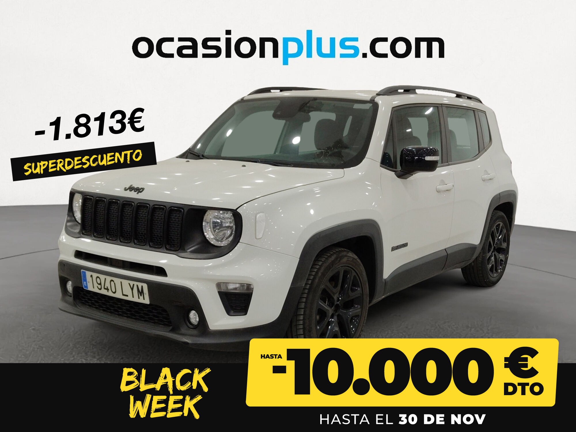 JEEP Renegade (eHybrid Night Eagle ATX 96 kW (130 CV)) en Madrid
