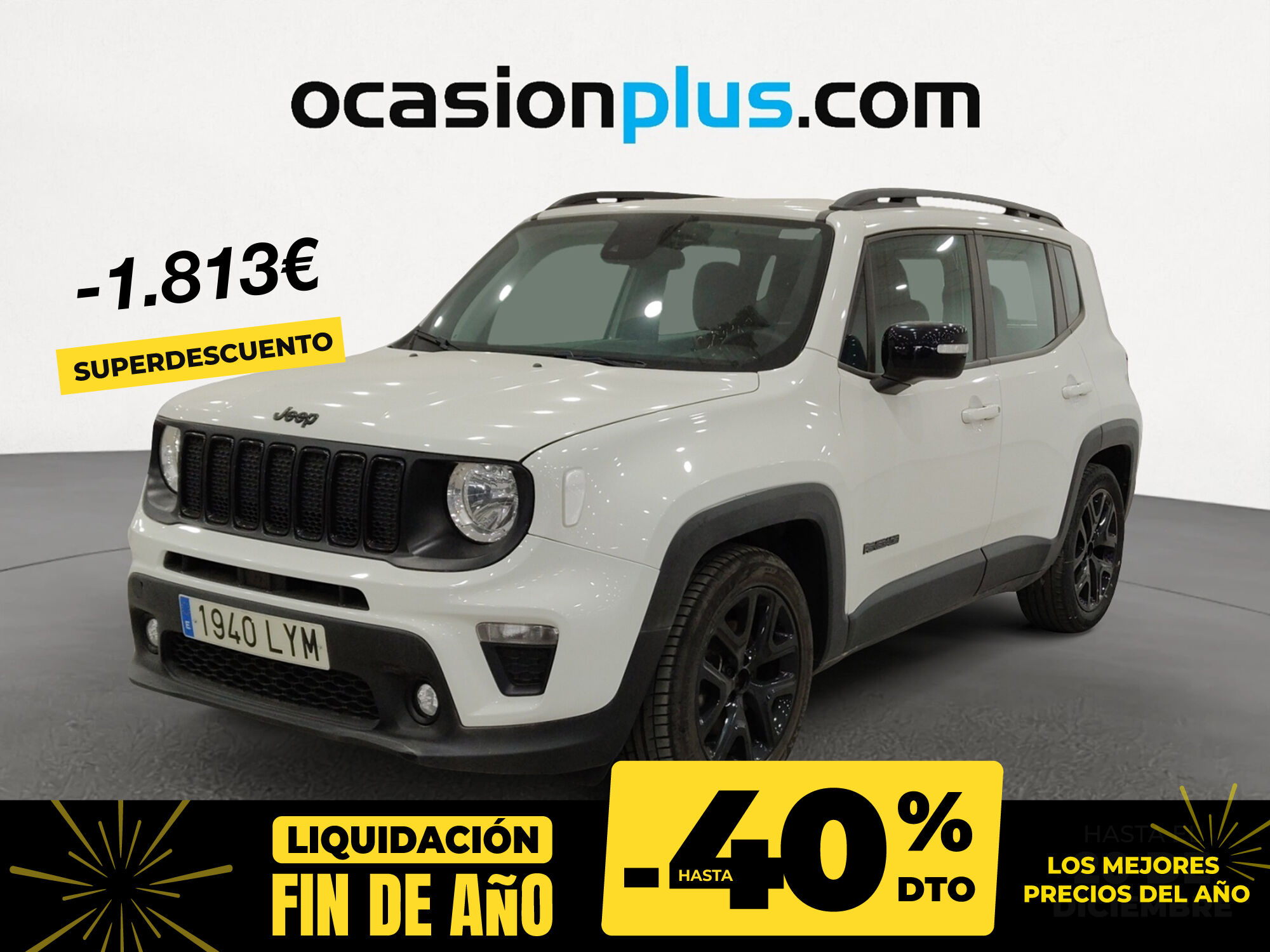 JEEP Renegade (eHybrid Night Eagle ATX 96 kW (130 CV)) en Madrid