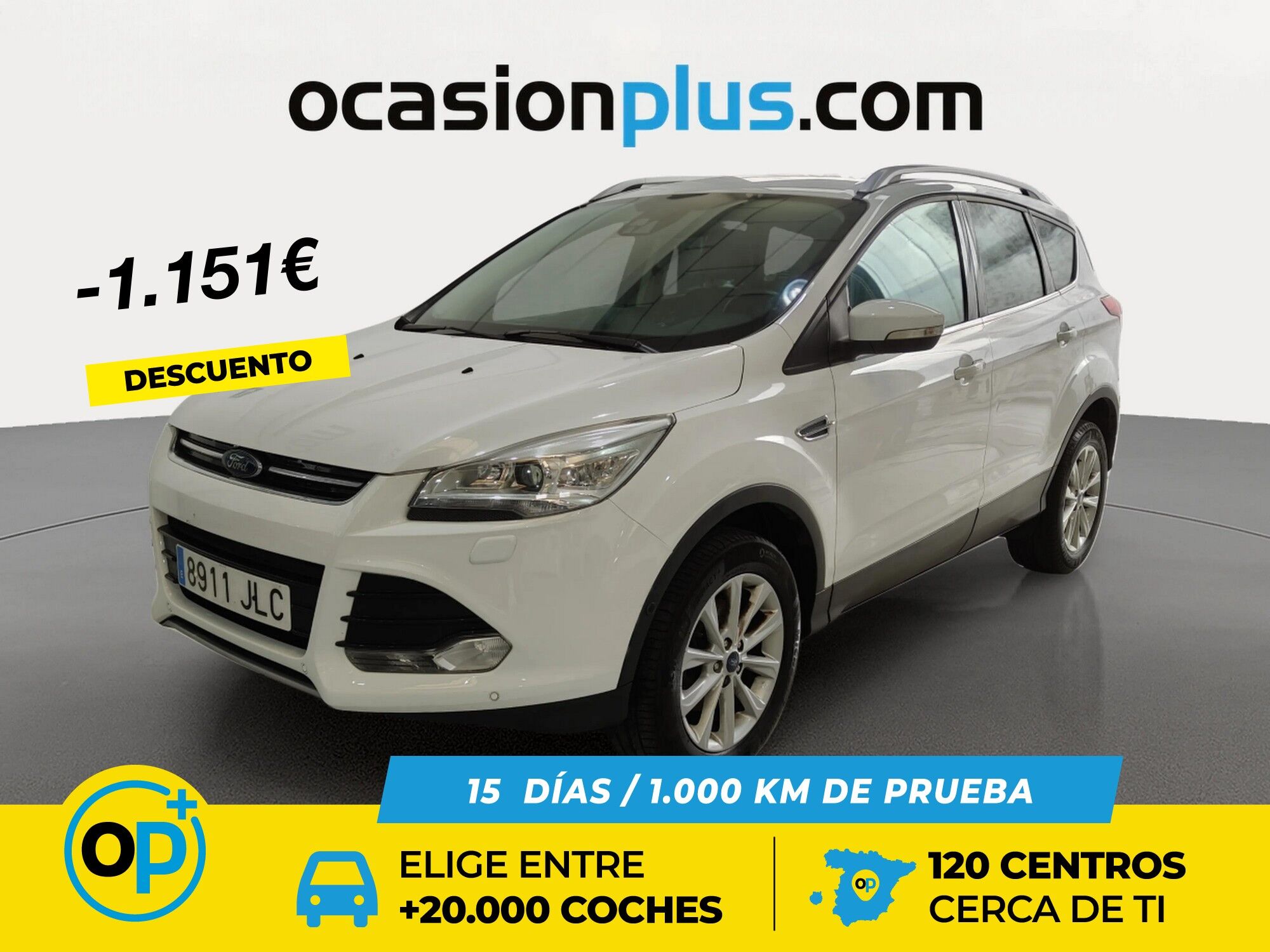 FORD Kuga (1.5 EcoBoost S&S Titanium 4x2 110 kW (150 CV)) en Madrid