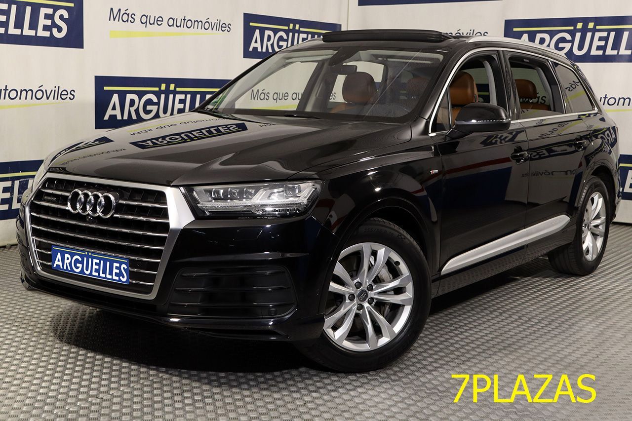 AUDI Q7 (3.0 TDI Quattro S Line 7PLAZAS 272cv FULL EQUIPE) en Madrid