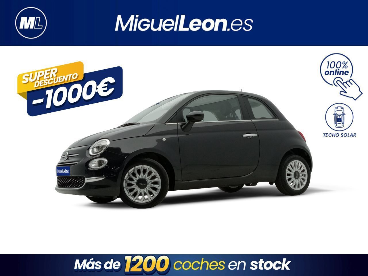 FIAT 500 (Dolcevita 1.0 Hybrid 52KW (70 CV)) en Palmas, Las