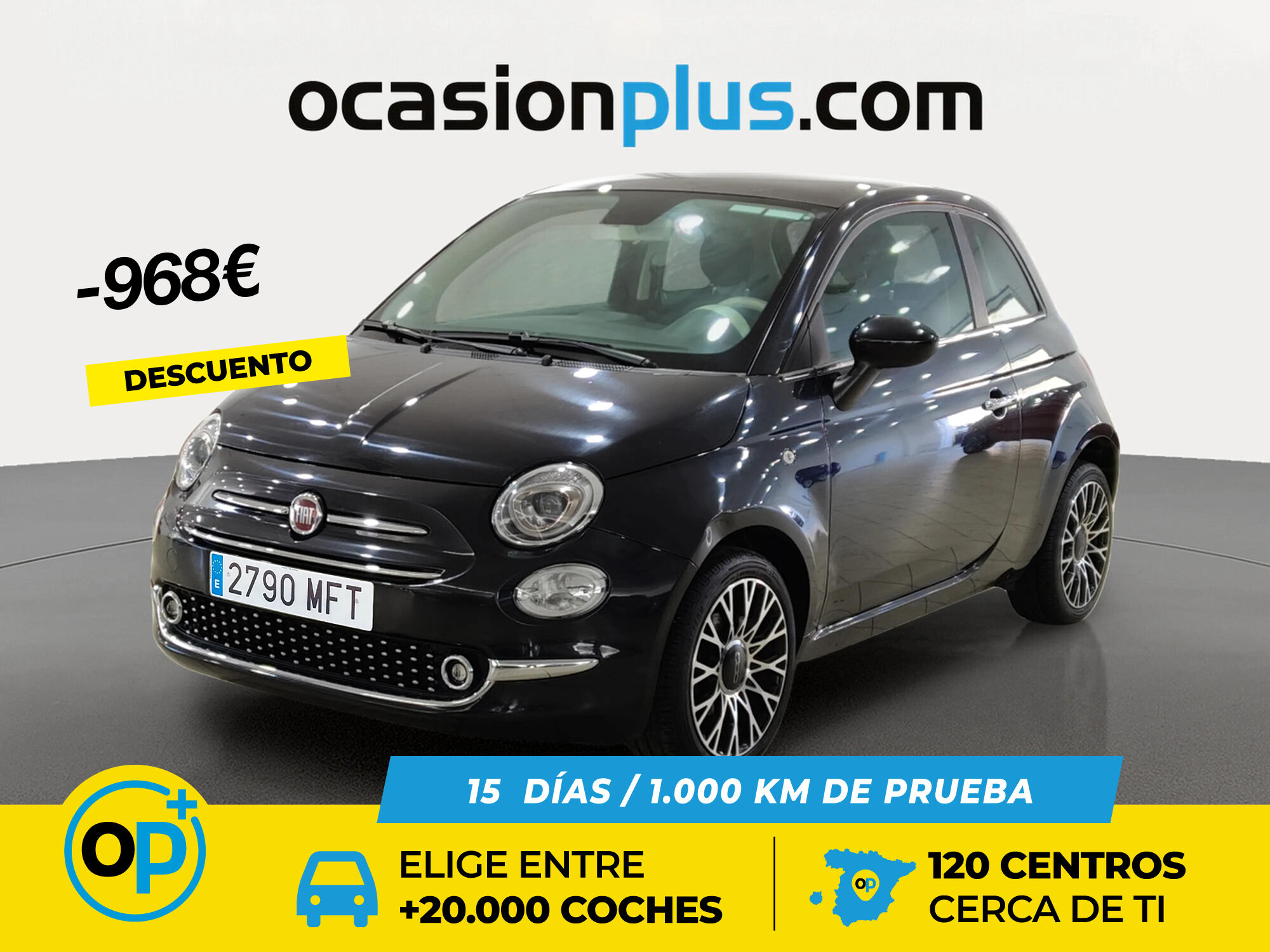 FIAT 500 (1.0 Hybrid Dolcevita 51 kW (70 CV)) en Madrid