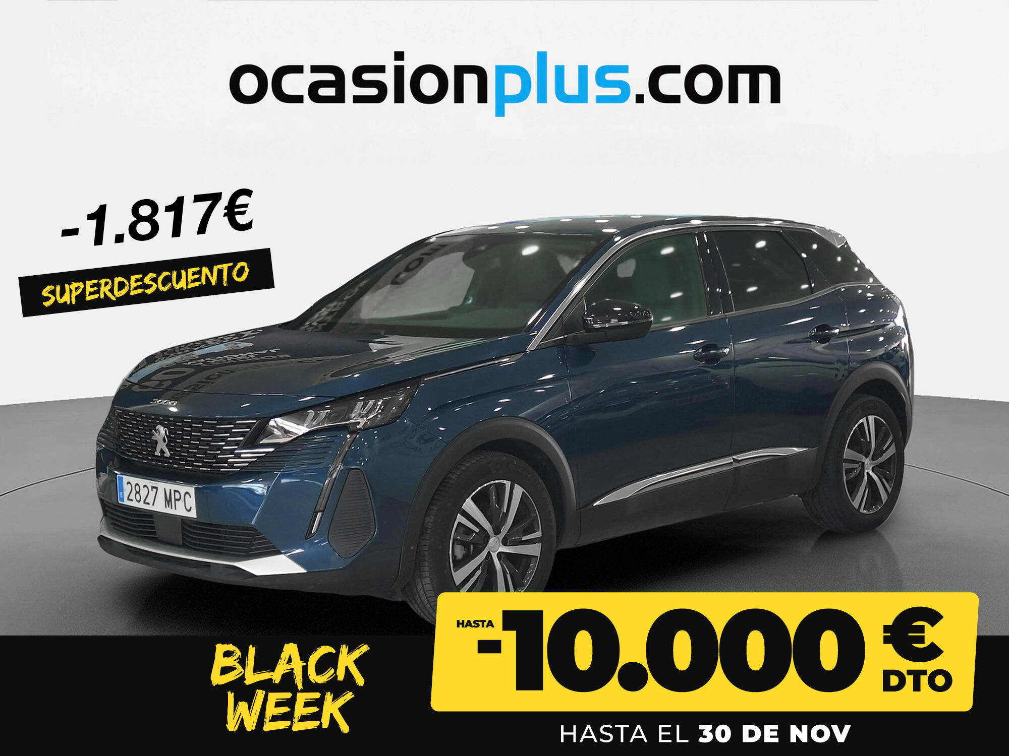 PEUGEOT 3008 (PureTech 130 S&S Allure Pack 96 kW (130 CV)) en Madrid