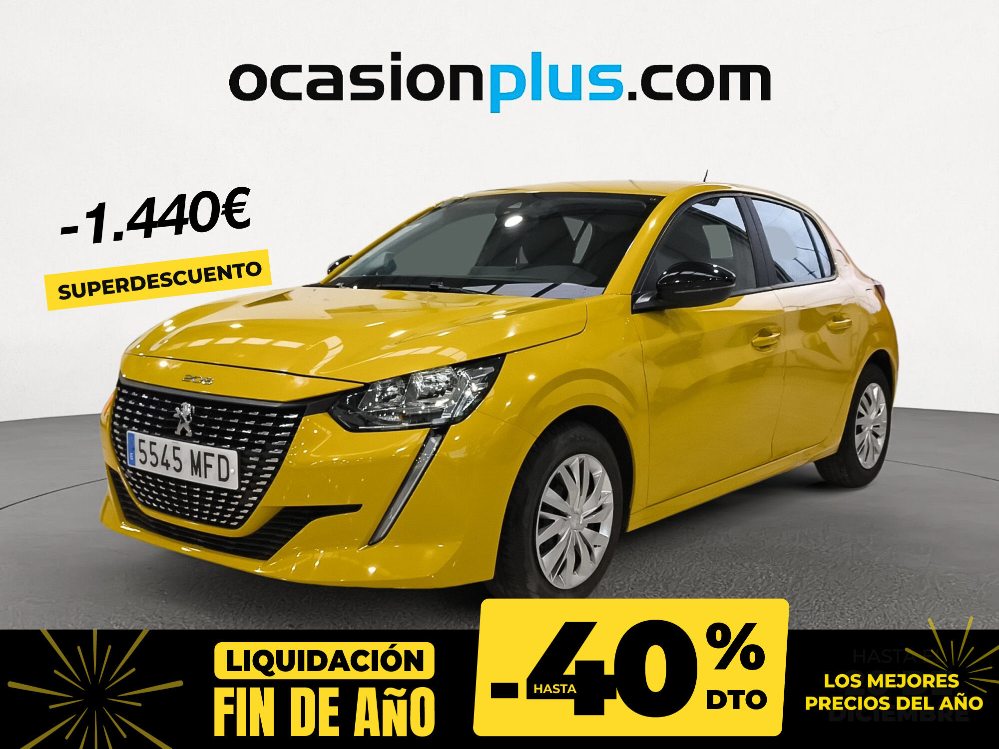 PEUGEOT 208 (PureTech 75 S&S Active 55 kW (75 CV)) en Madrid