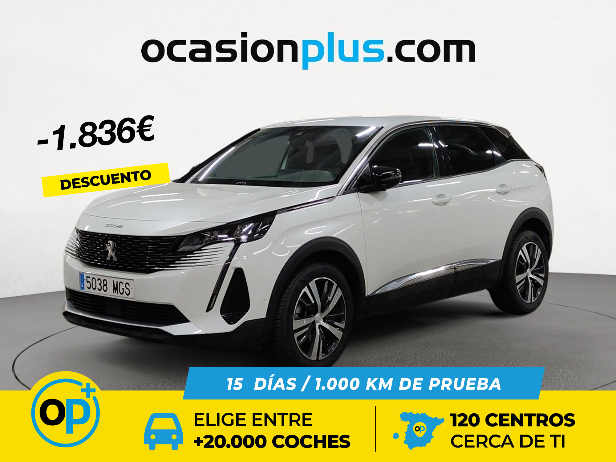 PEUGEOT 3008 (PureTech 130 S&S Allure Pack 96 kW (130 CV)) en Madrid