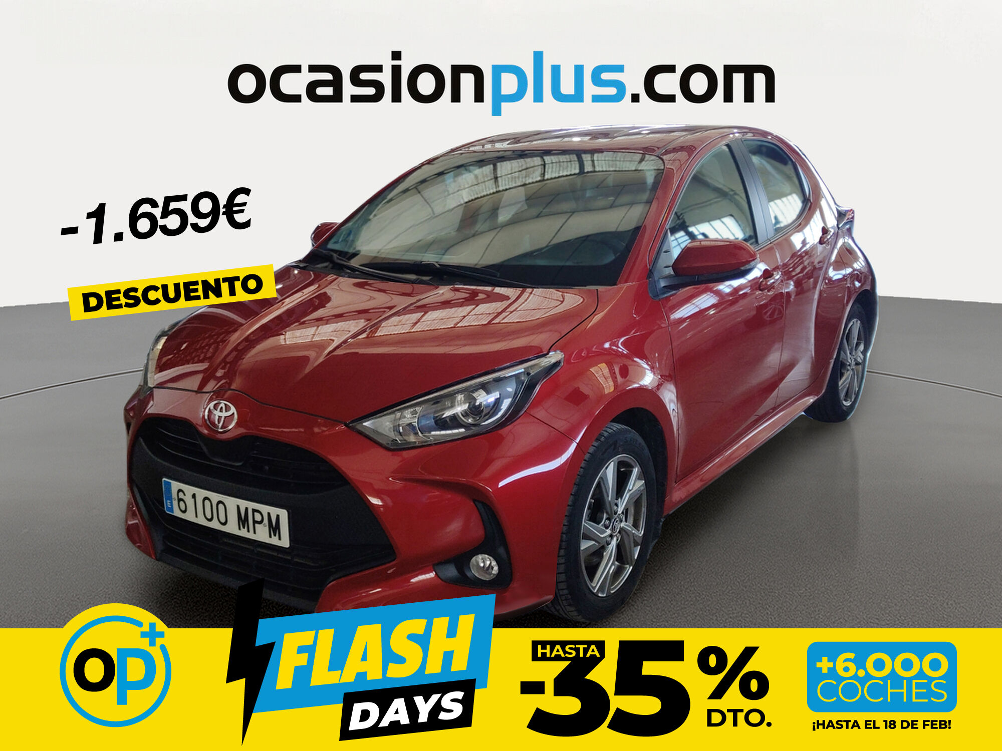 Foto del TOYOTA Yaris 120H 1.5 Active Plus