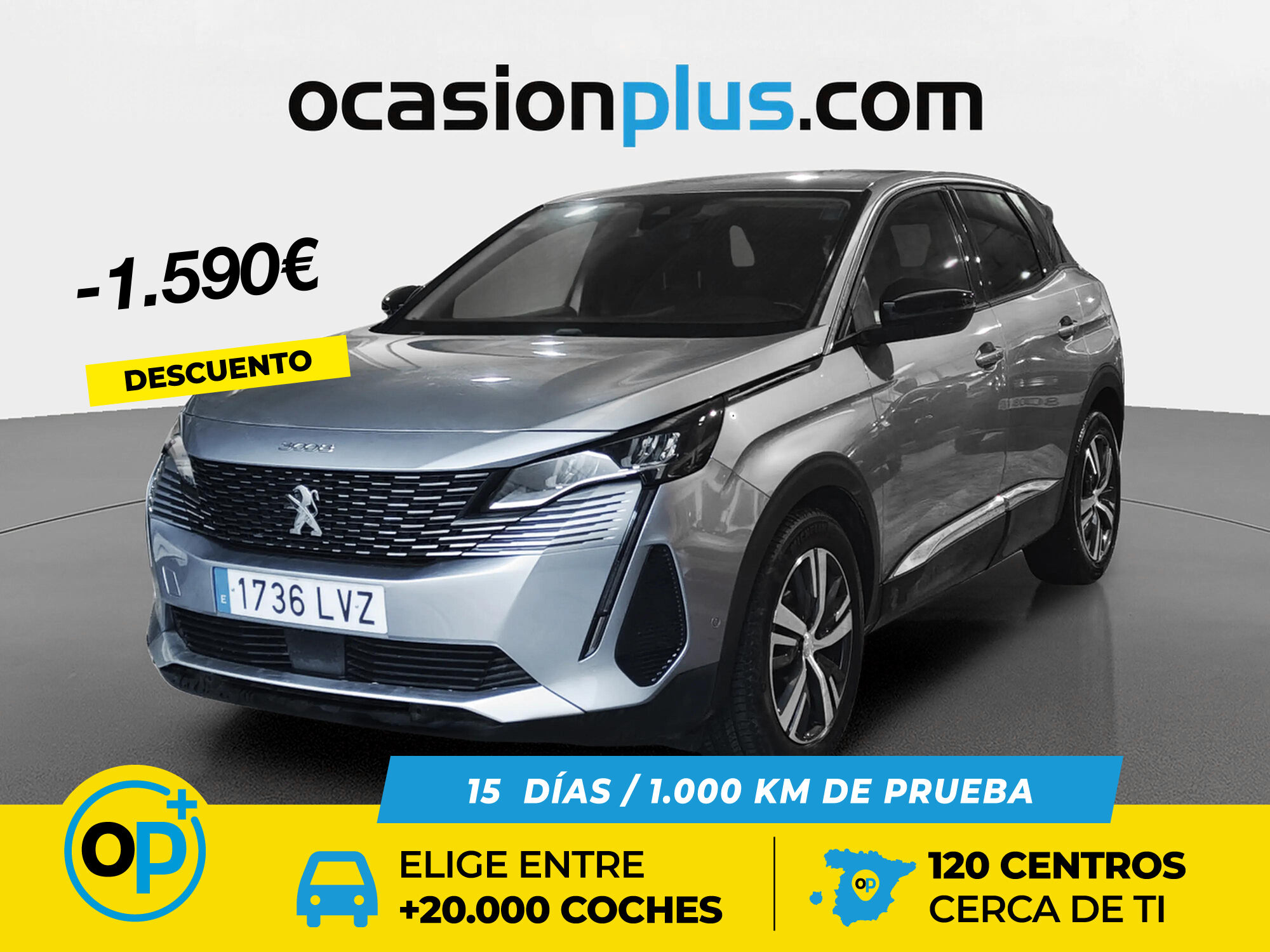 PEUGEOT 3008 (PureTech 130 S&S Allure Pack 96 kW (130 CV)) en Madrid