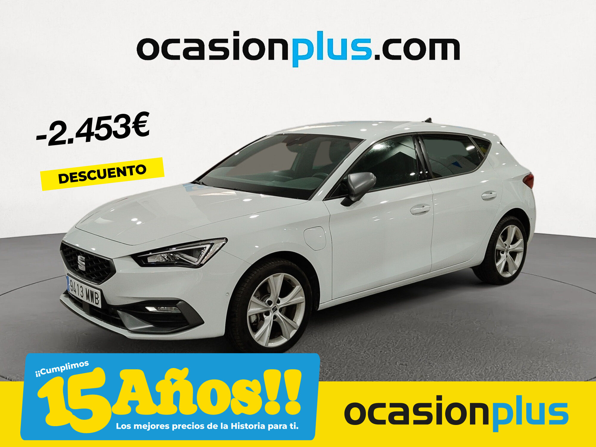 SEAT León (1.4 e-Hybrid S&S FR XL DSG 150 kW (204 CV)) en Madrid