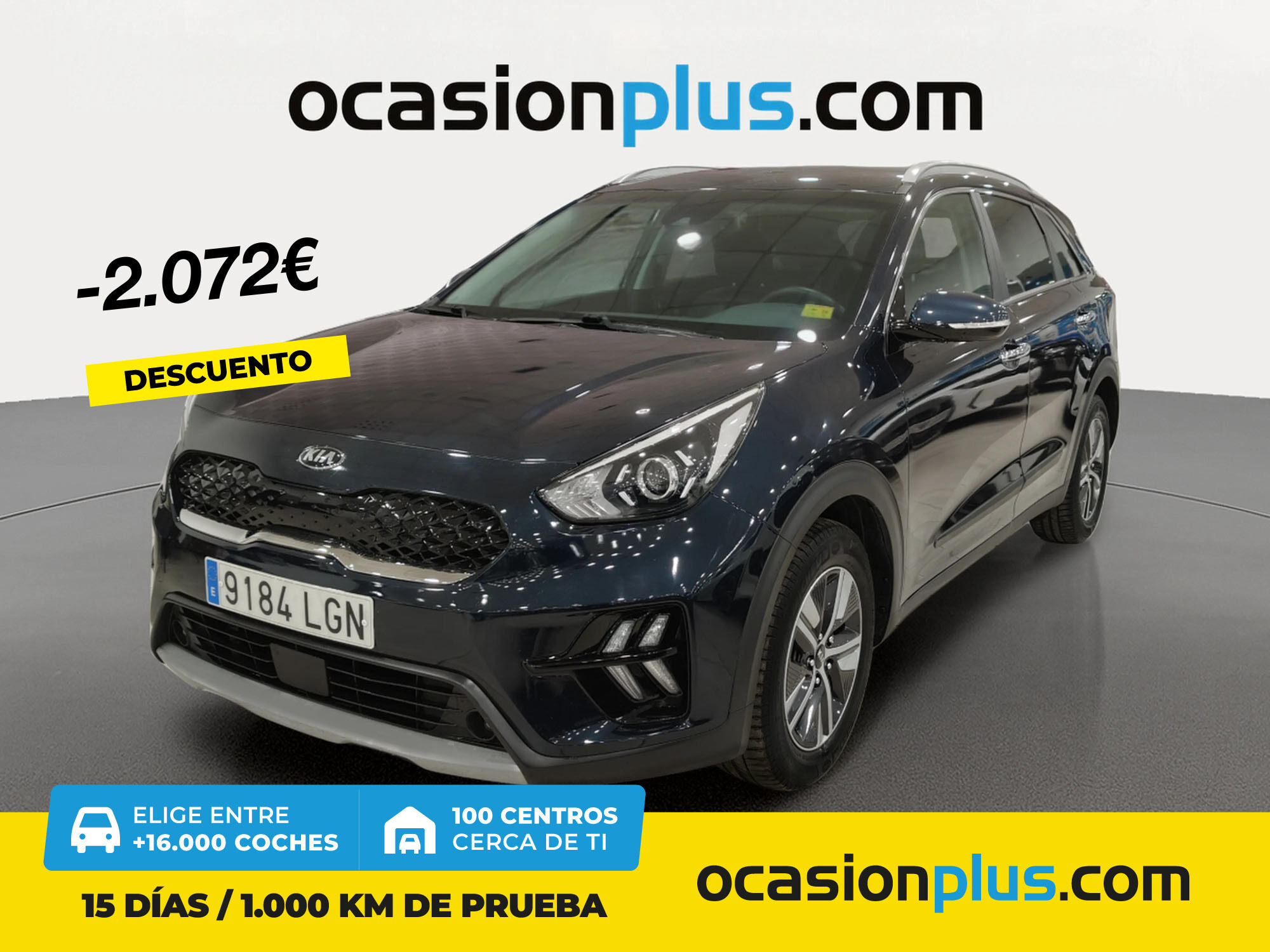 KIA Niro (1.6 GDi HEV Híbrido Drive 104 kW (141 CV)) en Madrid