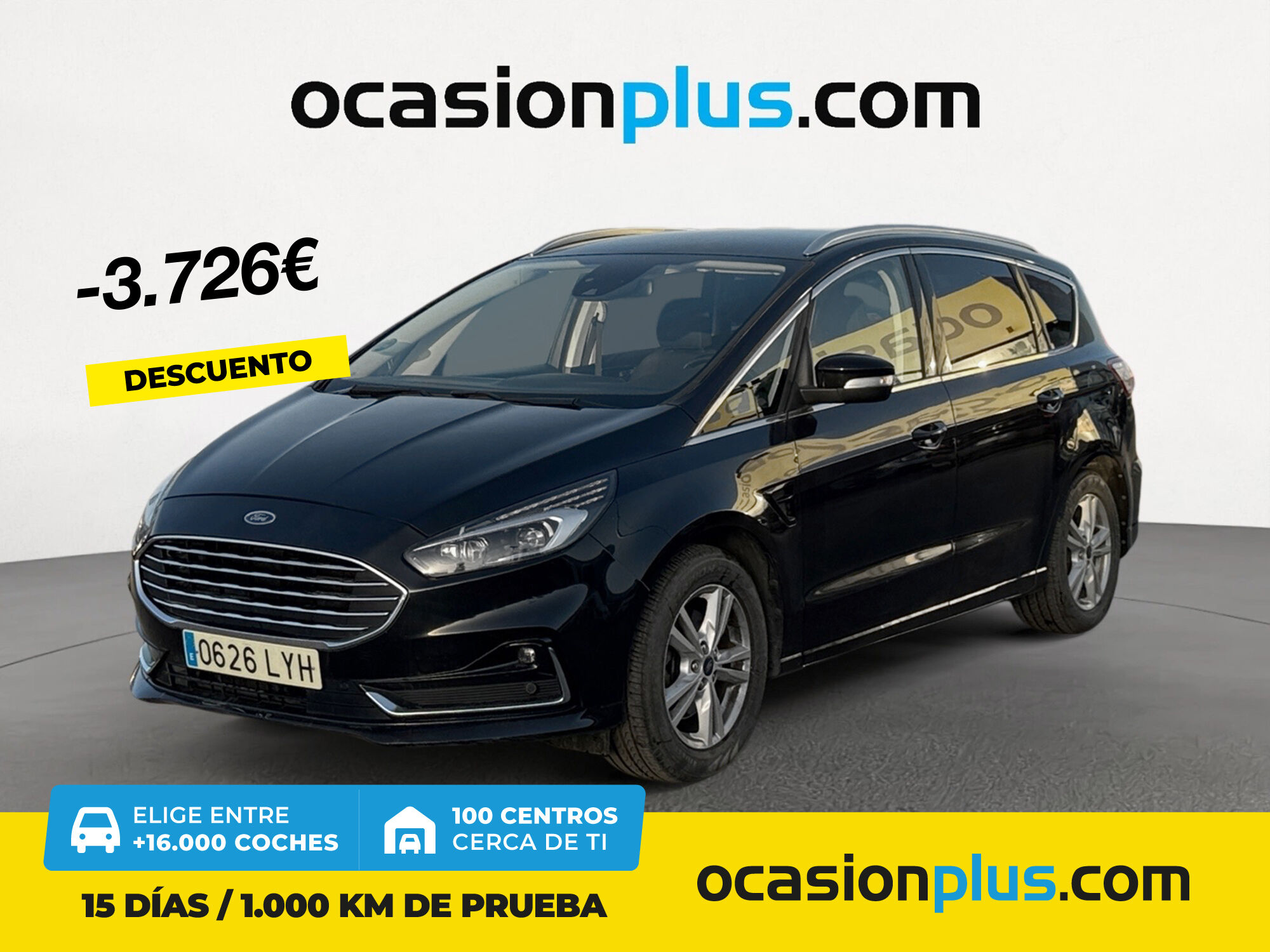 FORD S-Max (2.5 Duratec Atkinson PHEV Titanium Auto 140 kW (190 CV)) en Mad