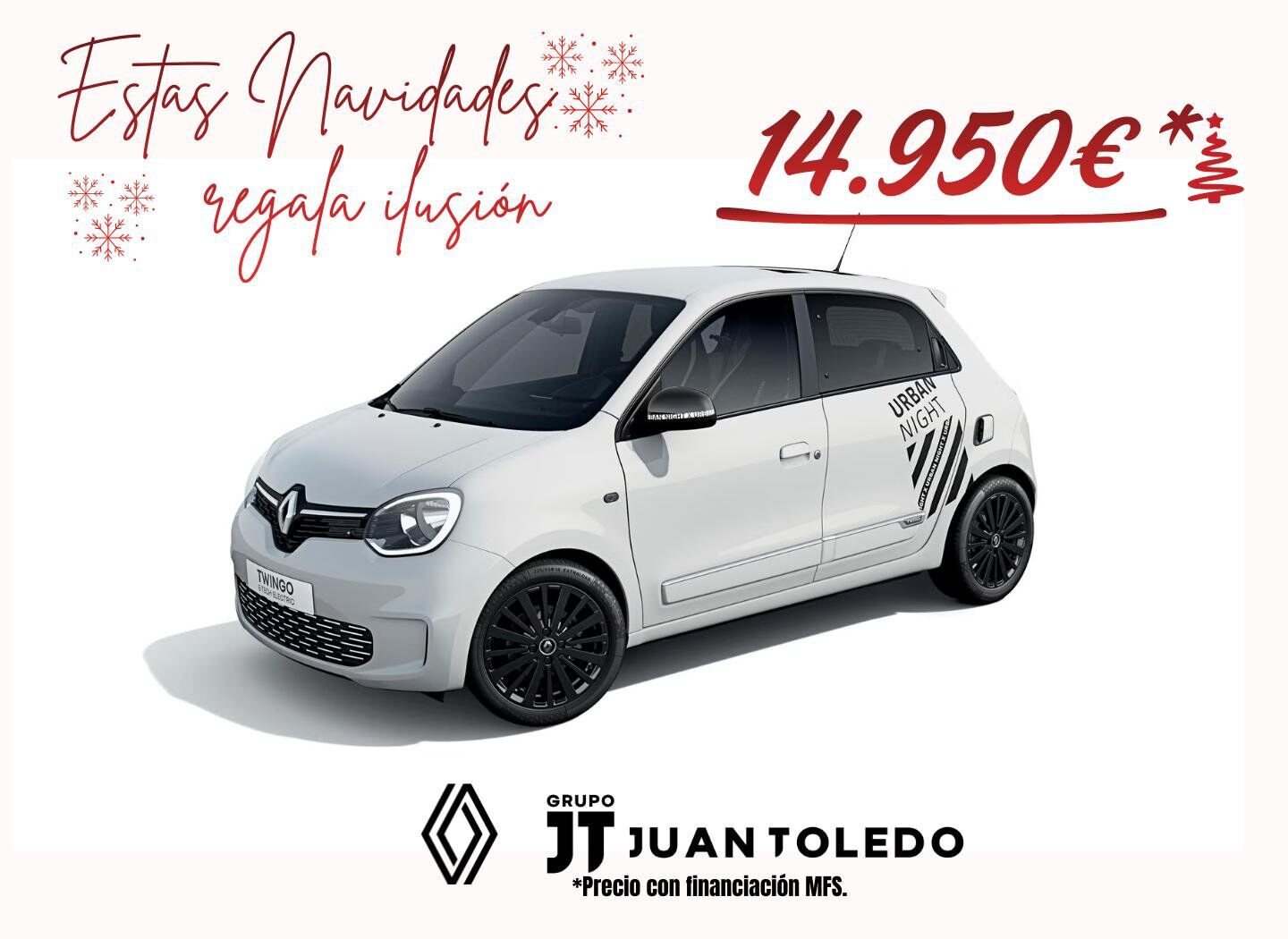 RENAULT Twingo (60 kW R80 batería 20kWh Urban Night) en Palmas, Las