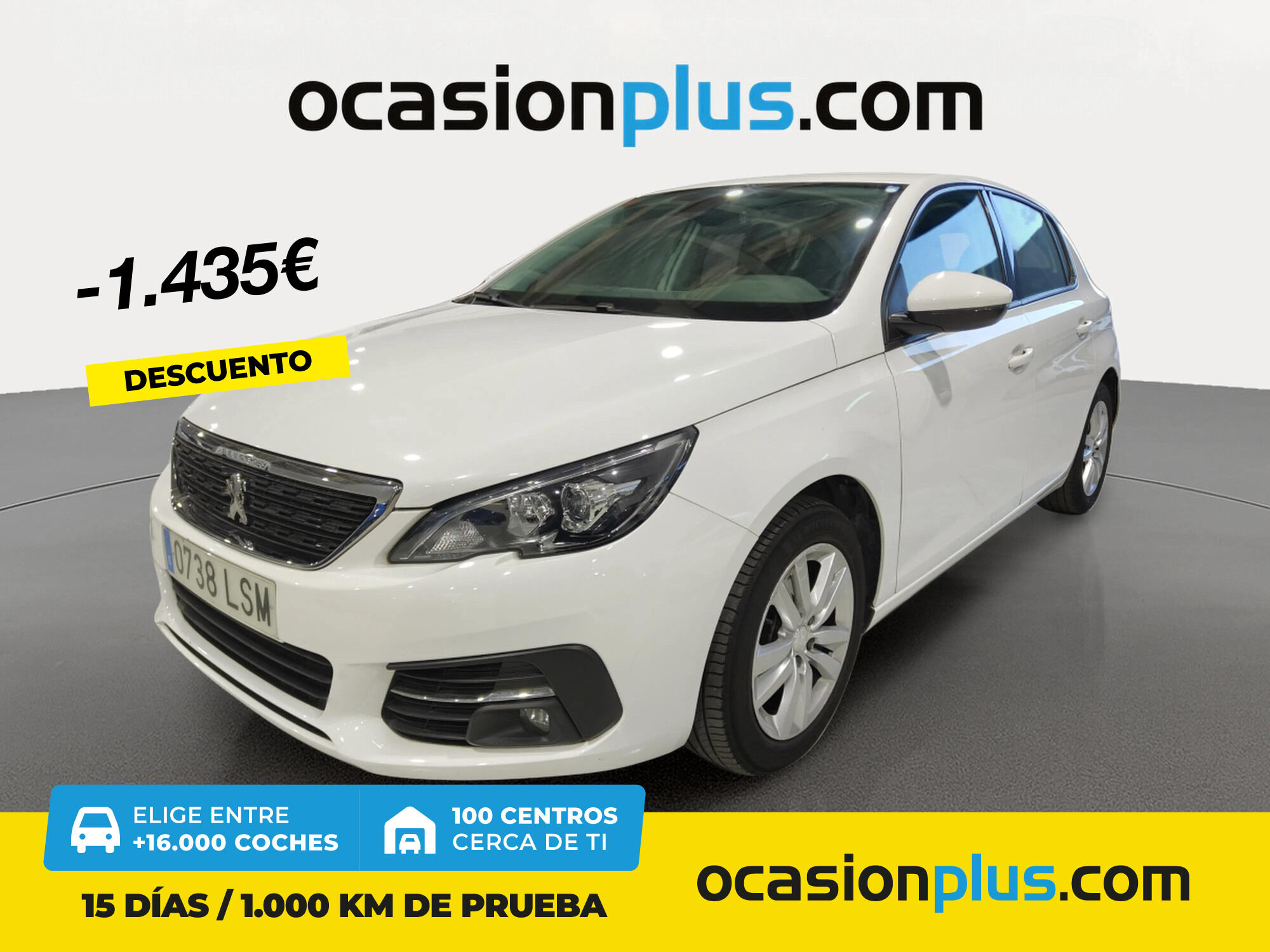 PEUGEOT 308 (Active Pack BlueHDi S&S EAT8 96 kW (130 CV)) en Madrid