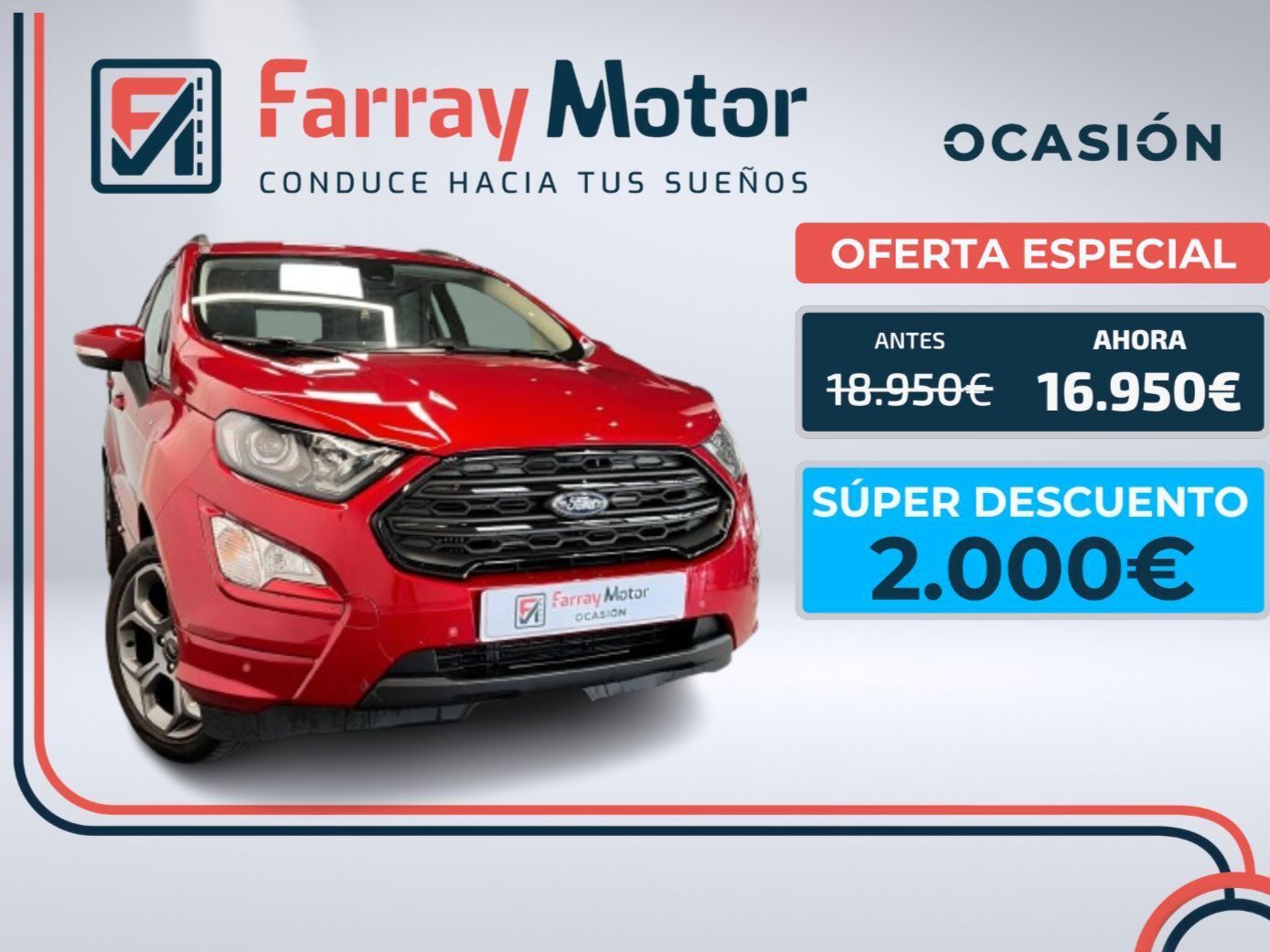 FORD EcoSport (1.0 EcoBoost ST Line 125) en Tenerife
