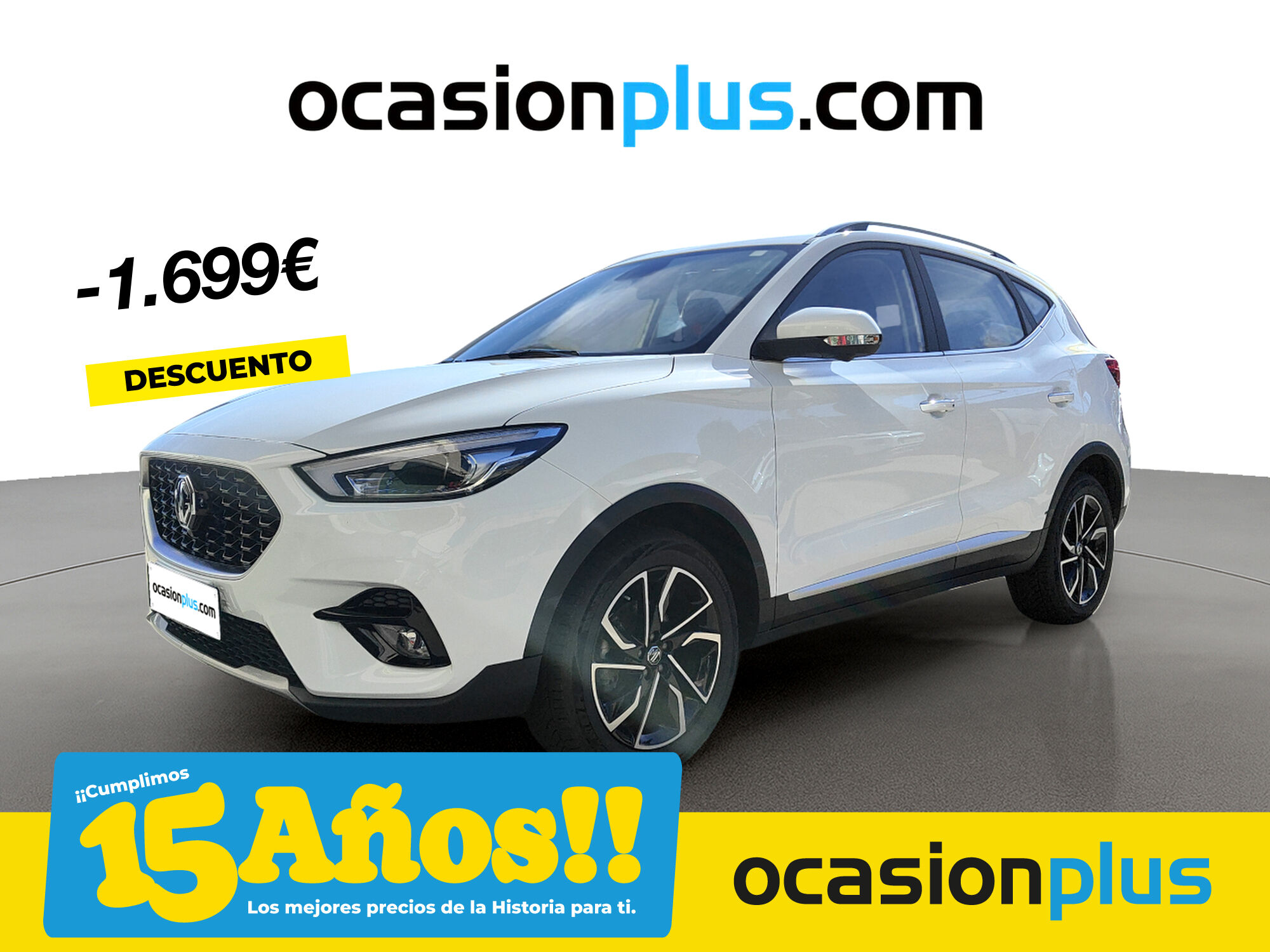 MG ZS (1.0T Luxury Auto 82 kW (111 CV)) en Madrid