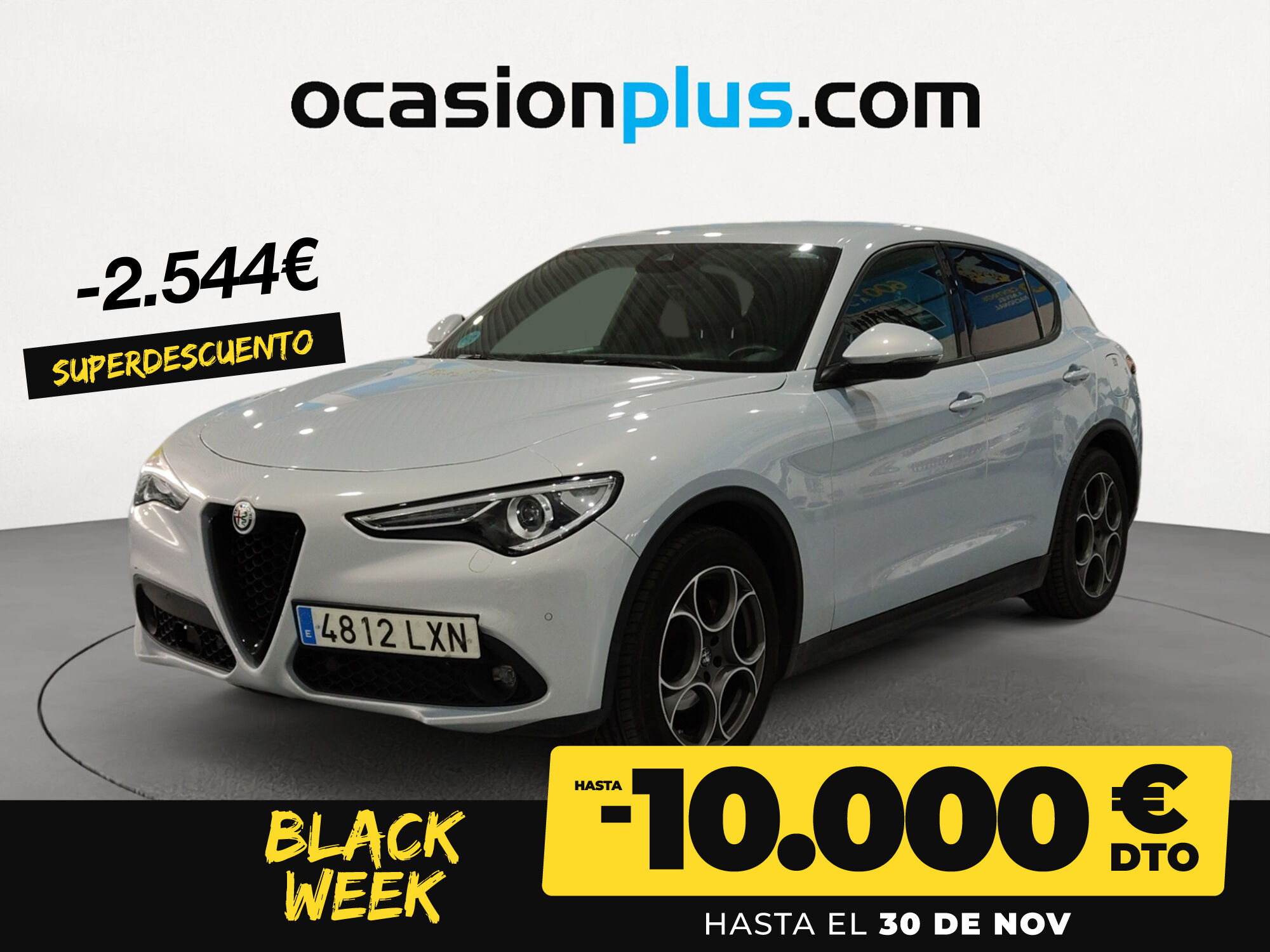 ALFA ROMEO Stelvio (2.2 Diesel Sprint AWD 140 kW (190 CV)) en Madrid