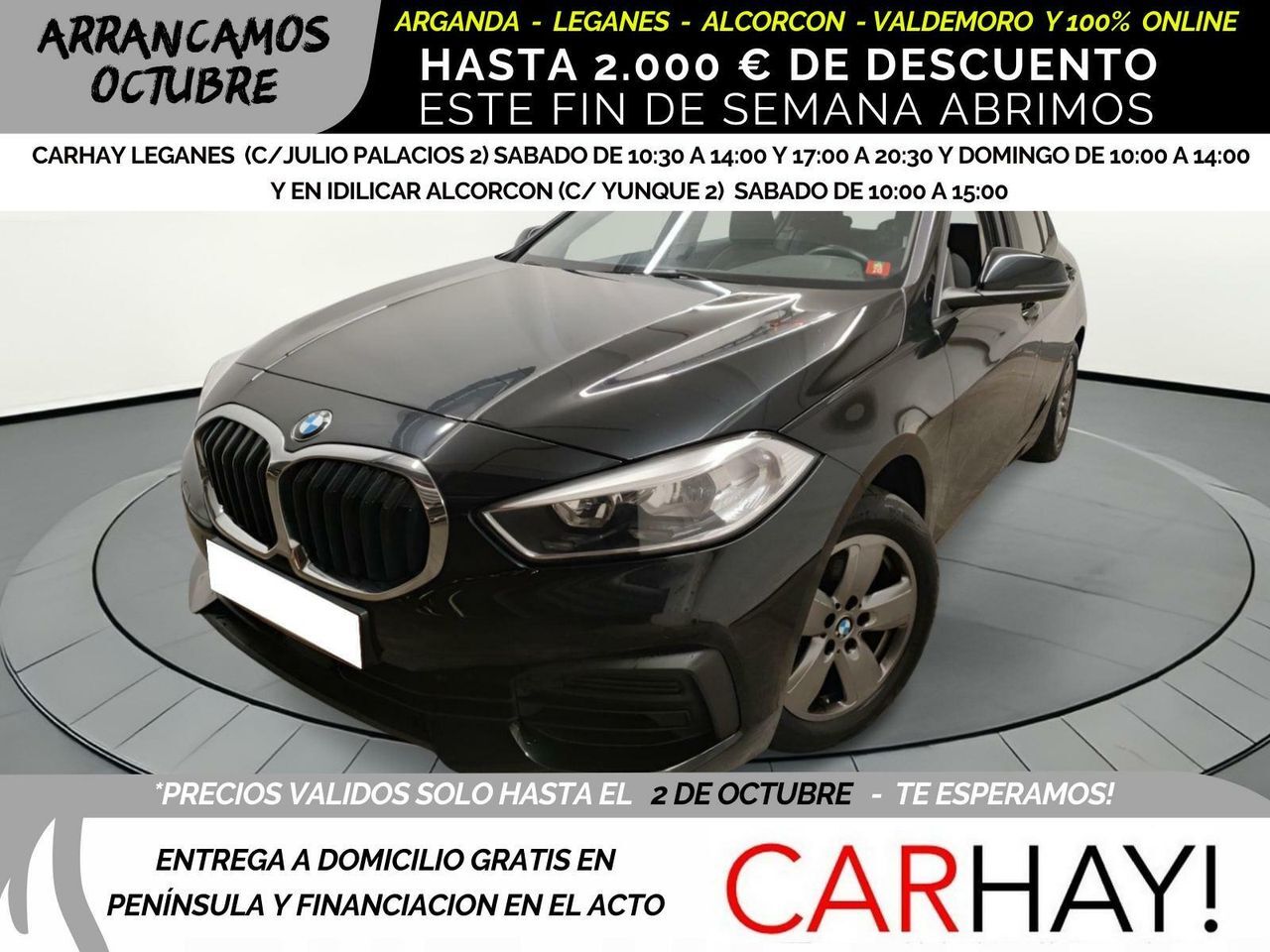 BMW Serie 1 (REEKS HATCH 116DA (85 KW) 5D) en Madrid