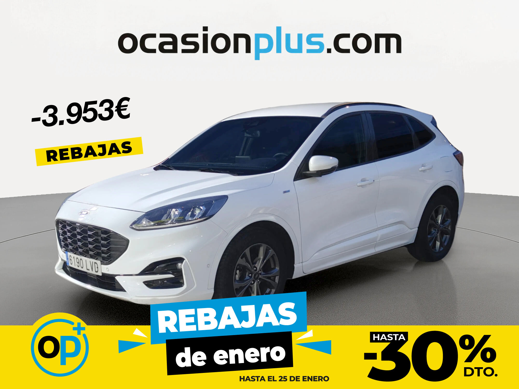 FORD Kuga (2.5 Duratec FHEV ST-Line Auto 140 kW (190 CV)) en Madrid