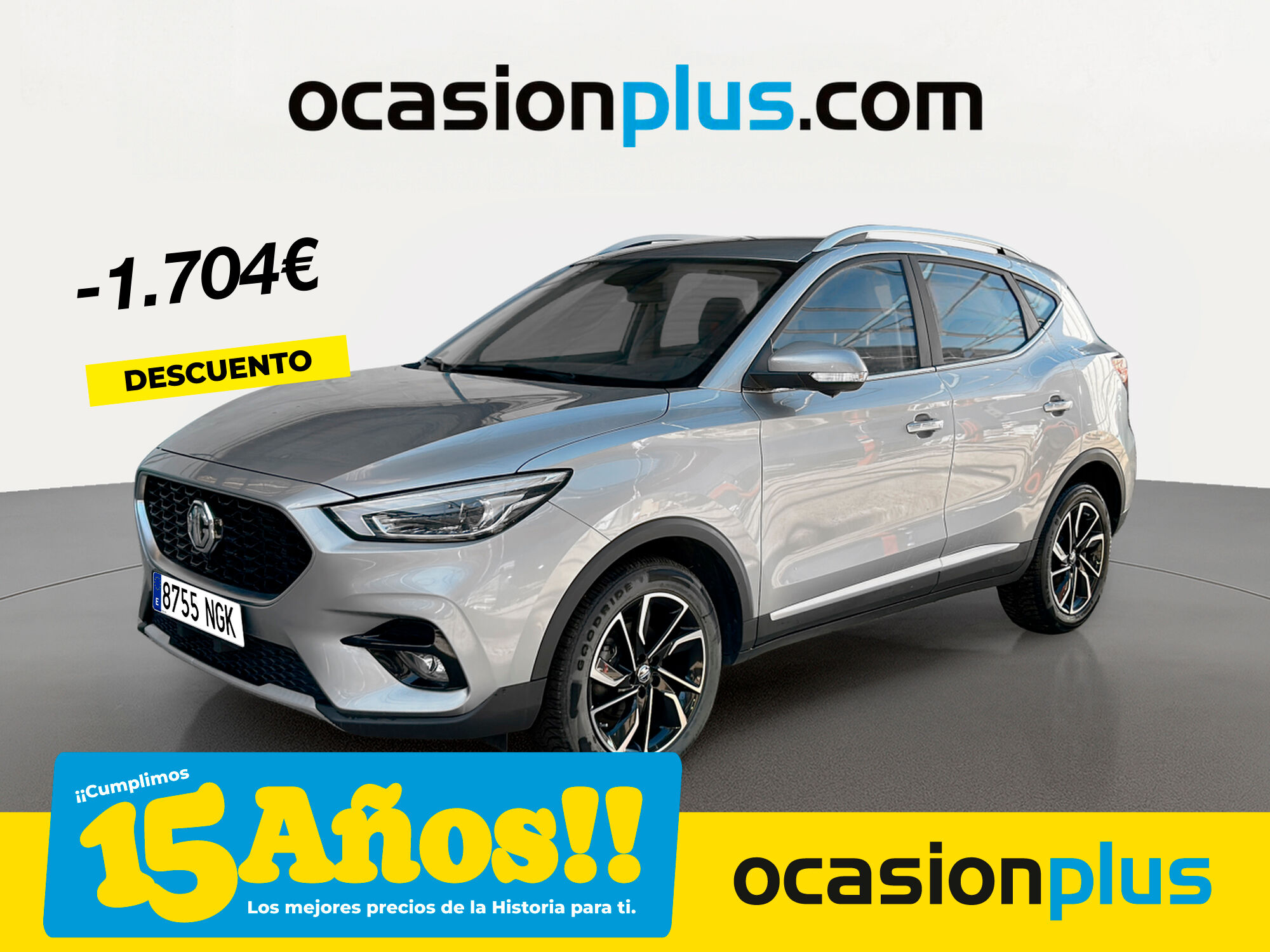 MG ZS (1.0T Luxury Auto 82 kW (111 CV)) en Madrid