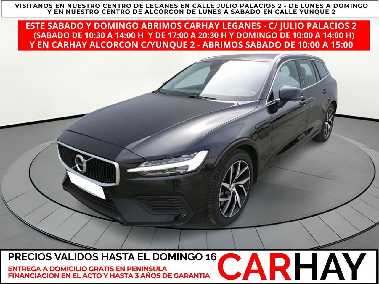 VOLVO V60 (2.0 T8 BUSINESS PLUS AUTO) en Madrid