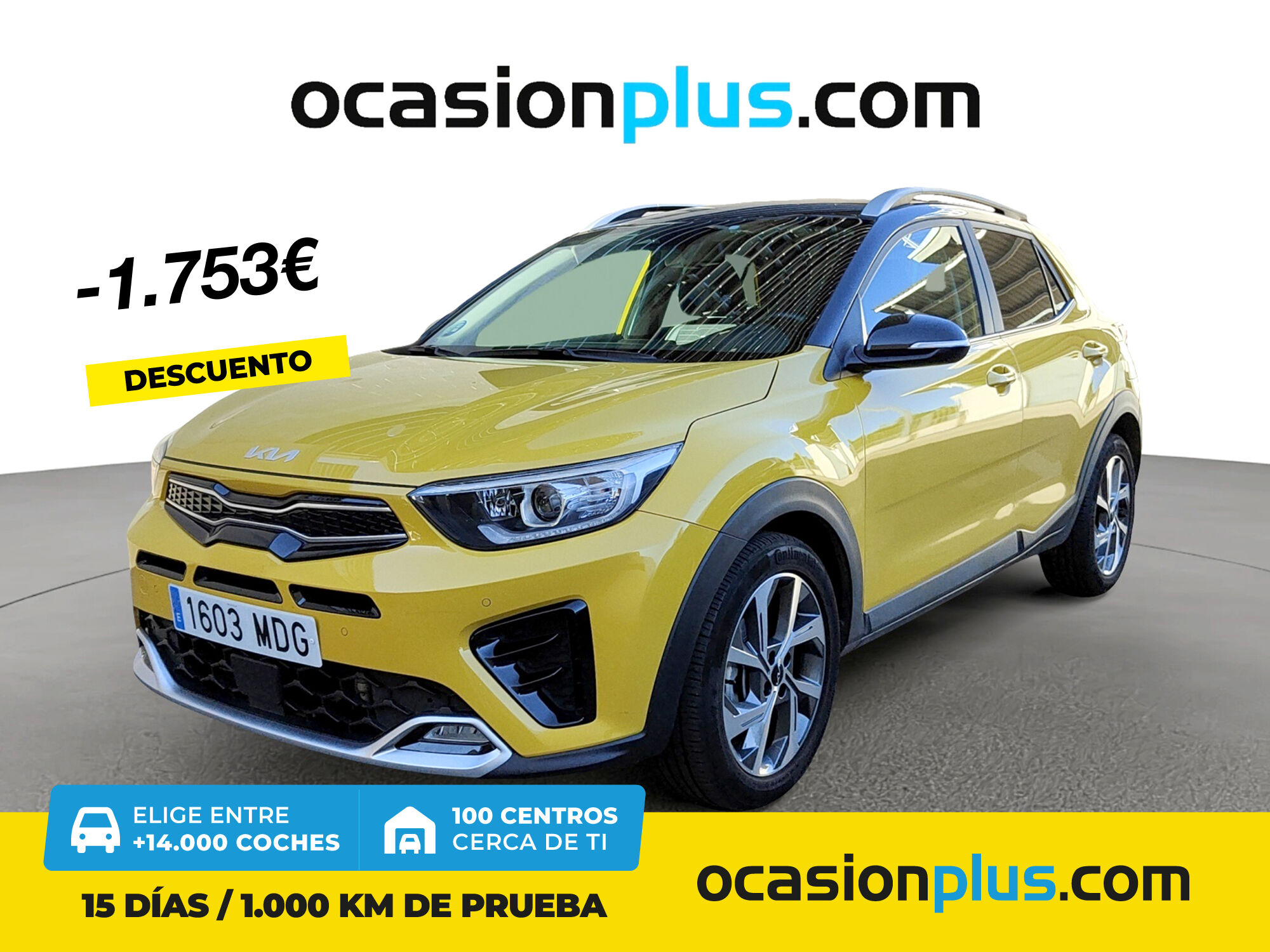 KIA Stonic (1.0 T-GDi MHEV iMT GT Line 74 kW (100 CV)) en Madrid