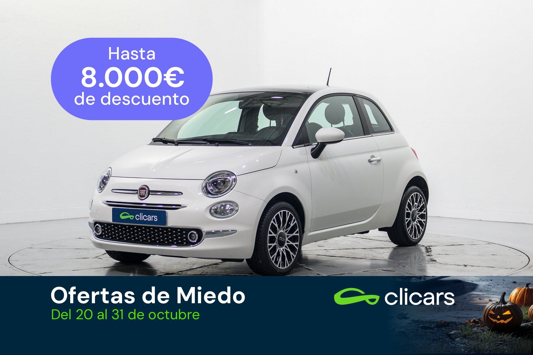 FIAT 500 (500 1.0 Hybrid Monotrim 52kW) en Madrid
