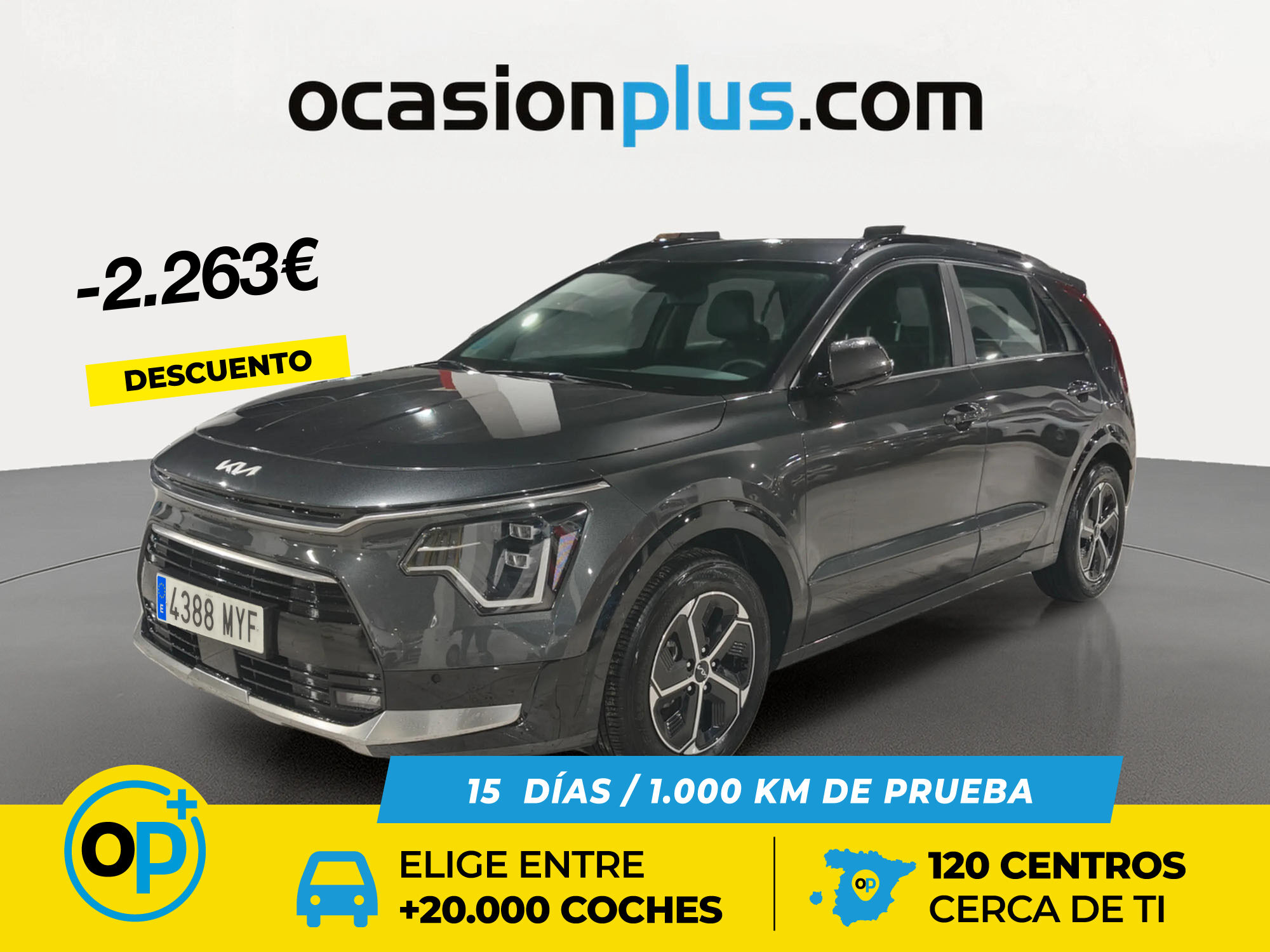 KIA Niro (1.6 GDi HEV Drive 104 kW (141 CV)) en Madrid