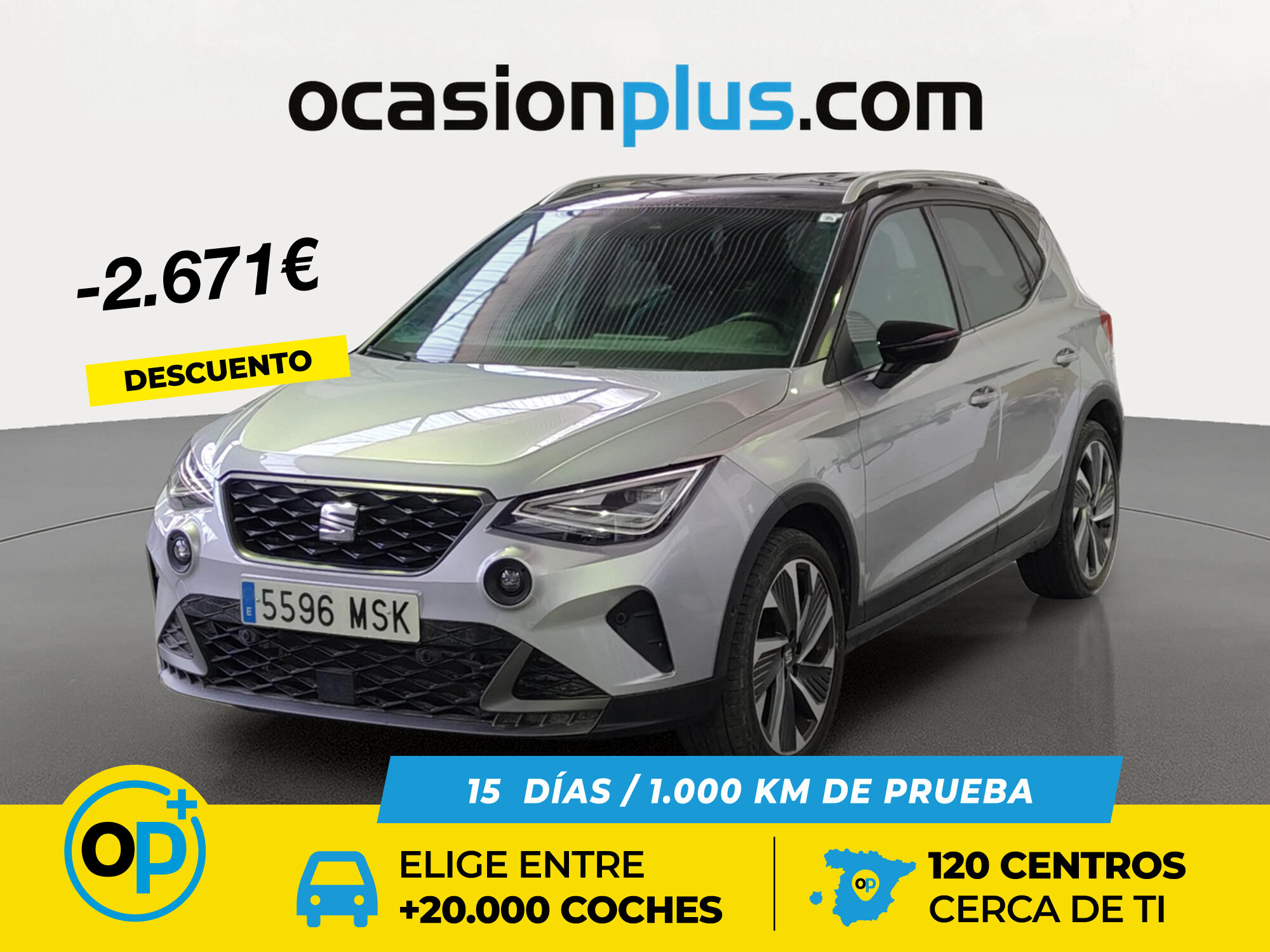 Foto del SEAT Arona 1.5 TSI S&S FR DSG7 XM 150
