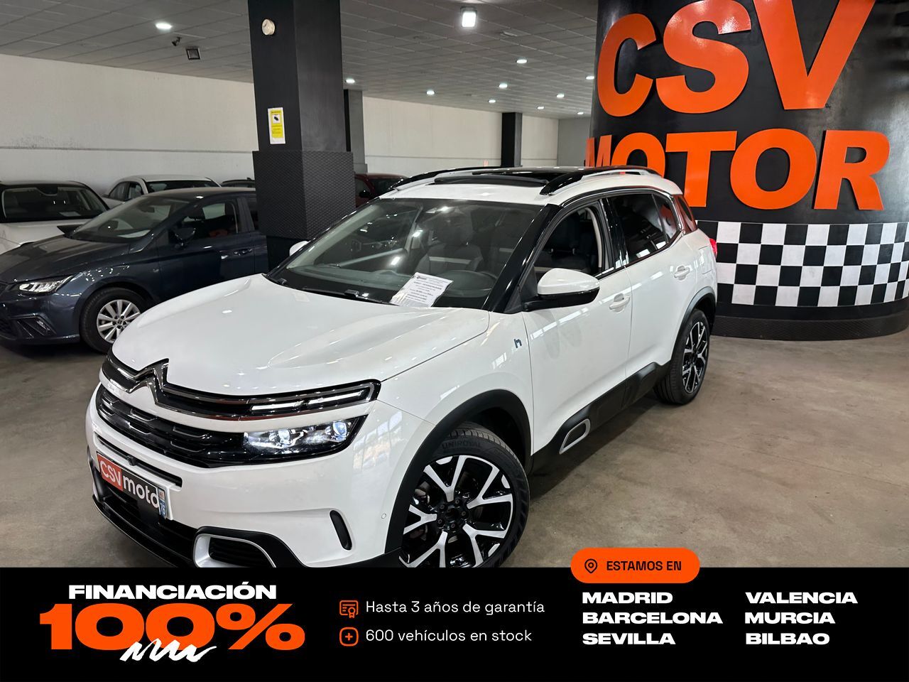 CITROEN C5 Aircross (225 e-EAT8 Shine Pack) en Madrid