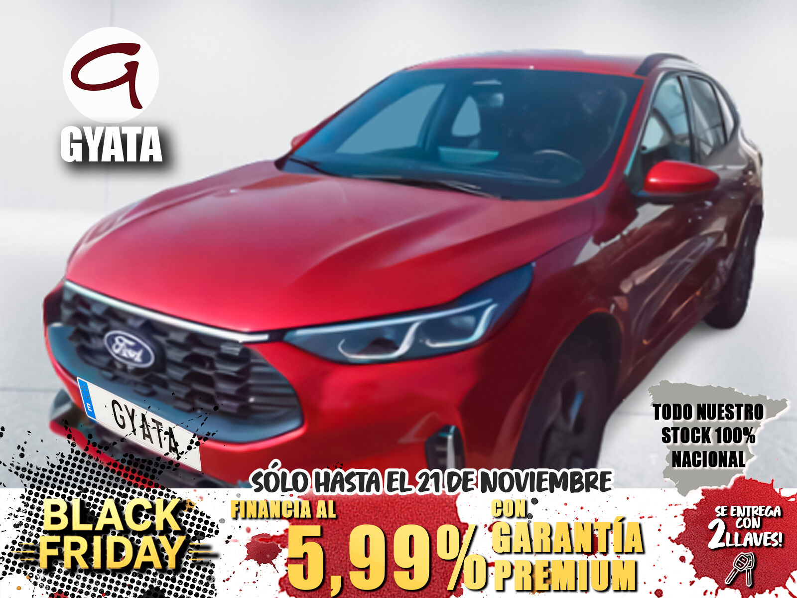 FORD Kuga (2.5 Duratec PHEV ST-Line X Auto 178 kW (243 CV)) en Madrid