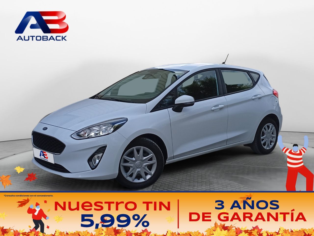 FORD Fiesta (1.0 EcoBoost MHEV 92kW Active X 5p) en Madrid