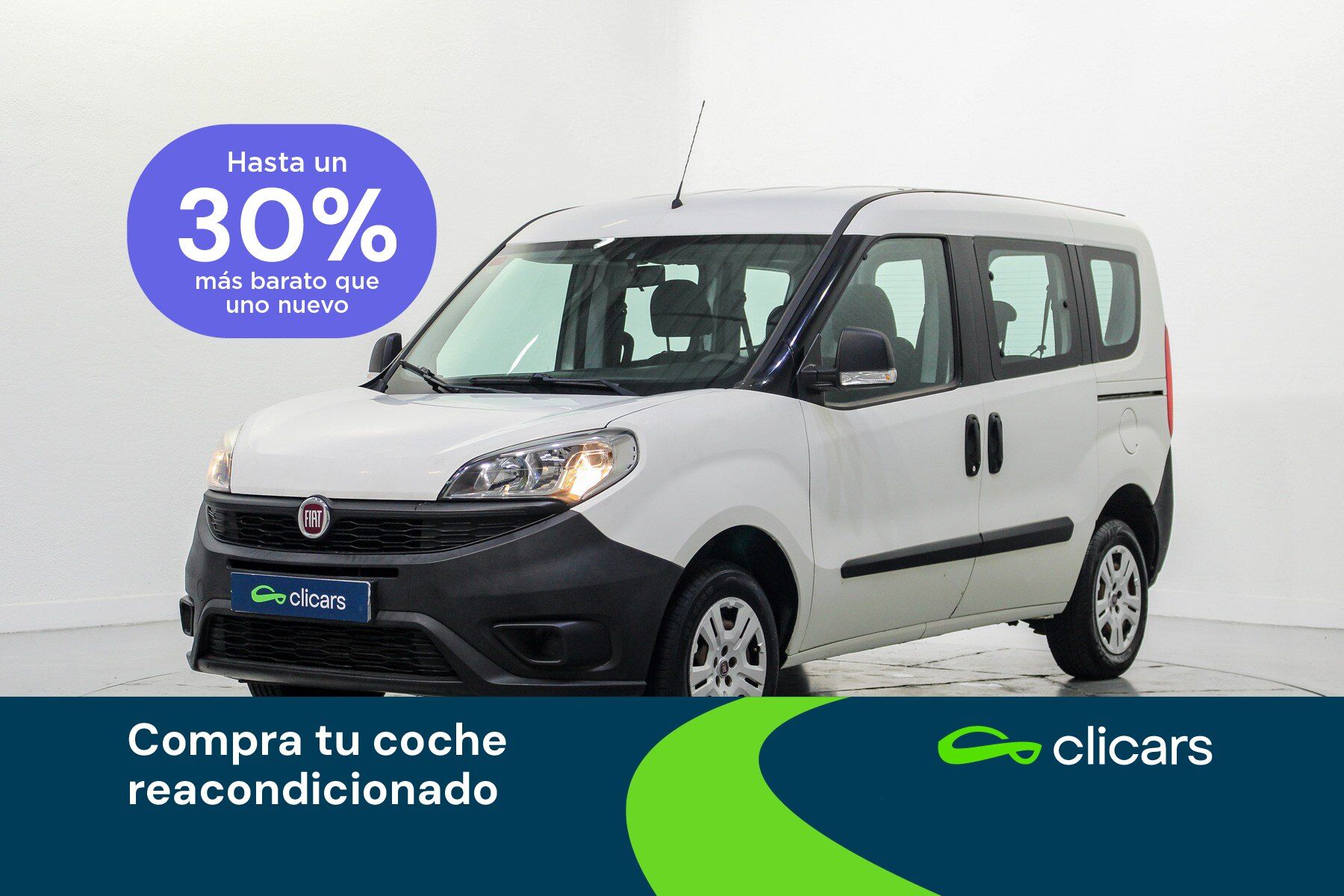 FIAT Dobló (Doblò Panorama 1.3Mjt Pop 70kW N1) en Madrid