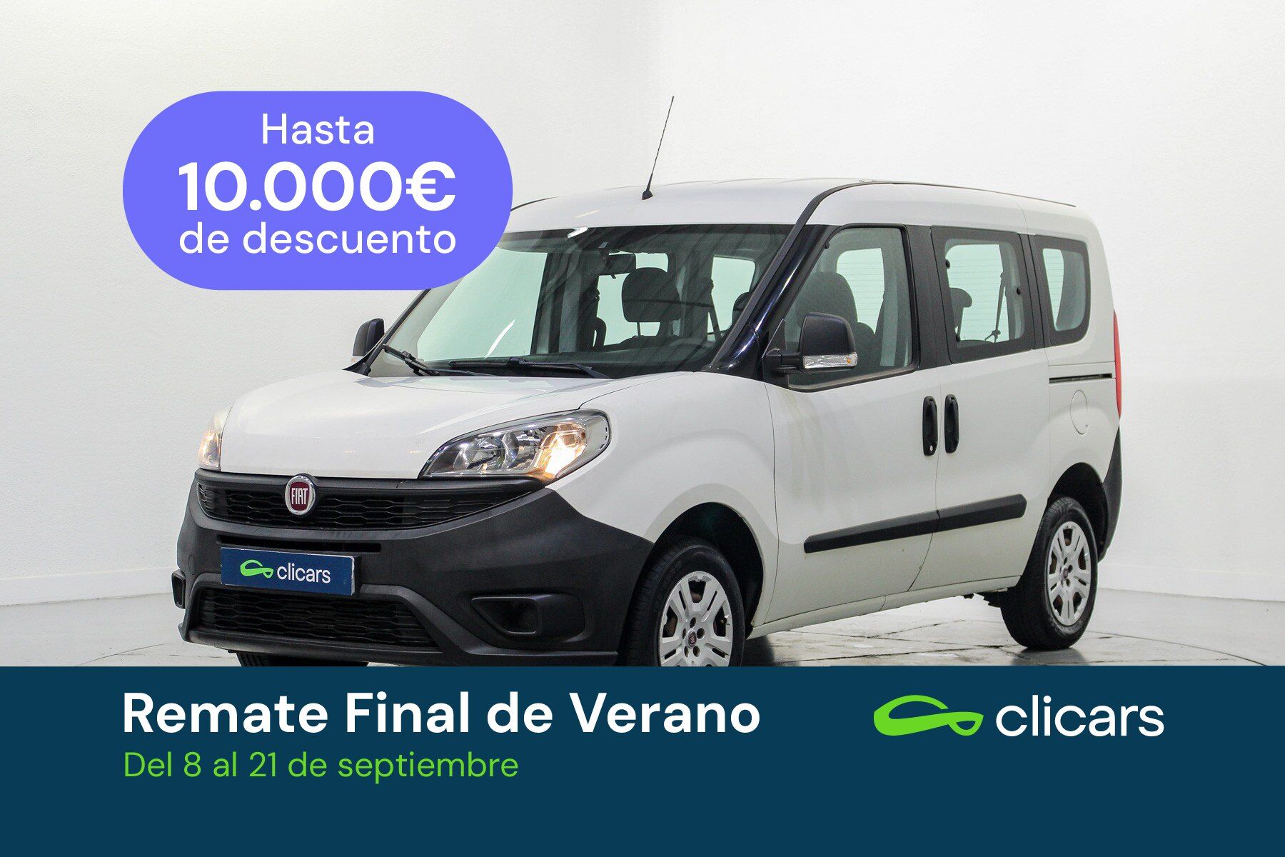 FIAT Dobló (Doblò Panorama 1.3Mjt Pop 70kW N1) en Madrid