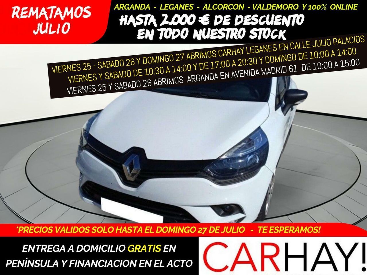 RENAULT Clio (Business Energy TCe 66kW (90CV) GLP) en Madrid