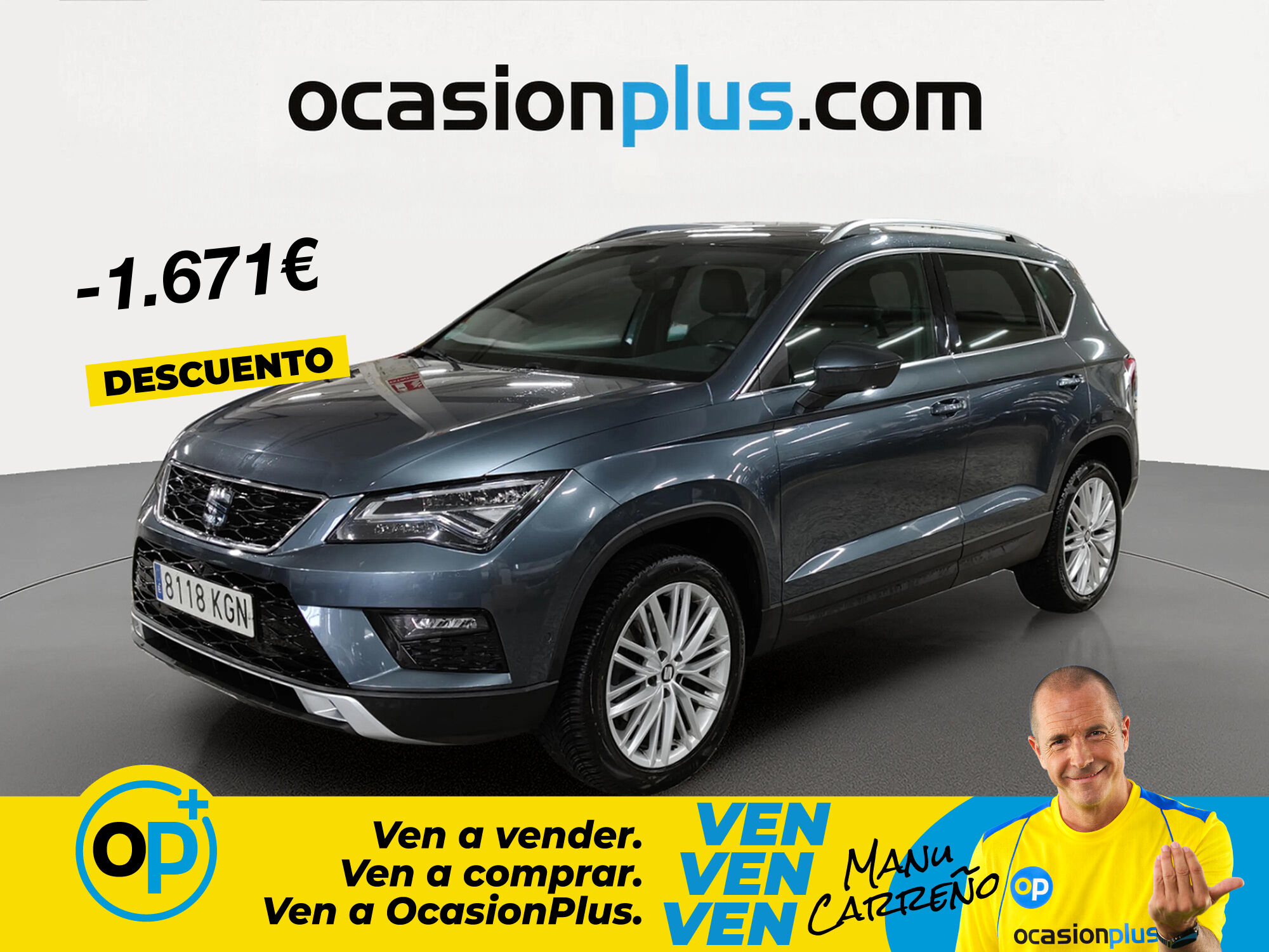 Foto del SEAT Ateca 1.4 EcoTSI S&S Xcellence DSG7