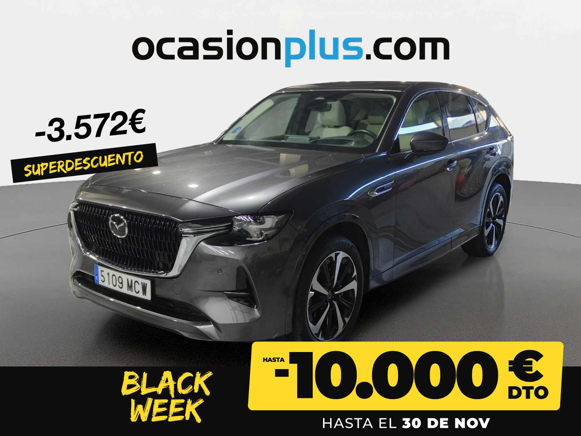 MAZDA CX-60 (2.5 e-Skyactiv PHEV Takumi 241 kW (327 CV)) en Madrid