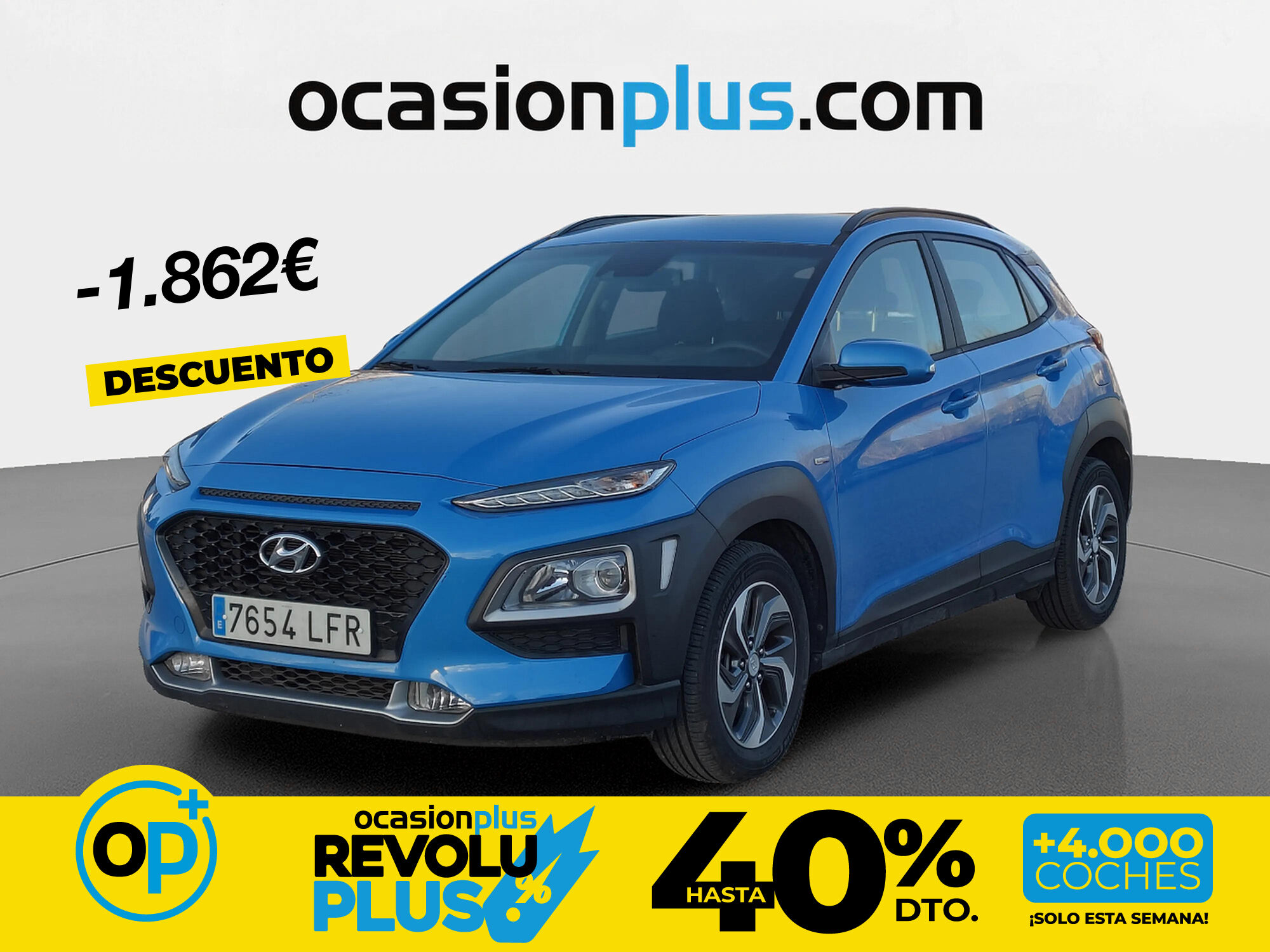 Foto del HYUNDAI Kona HEV 1.6 GDI DT Klass