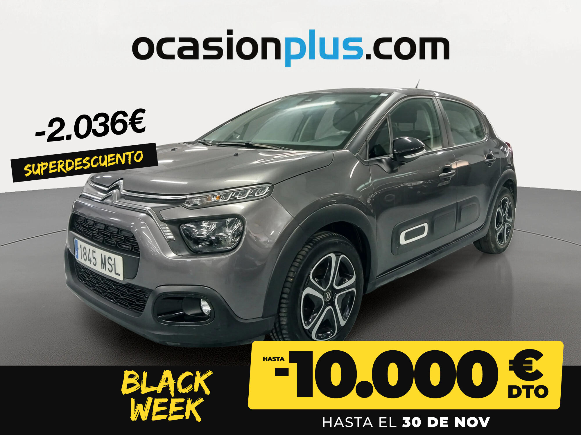 CITROEN C3 (BlueHDi 100 S&S Plus 75 kW (102 CV)) en Madrid