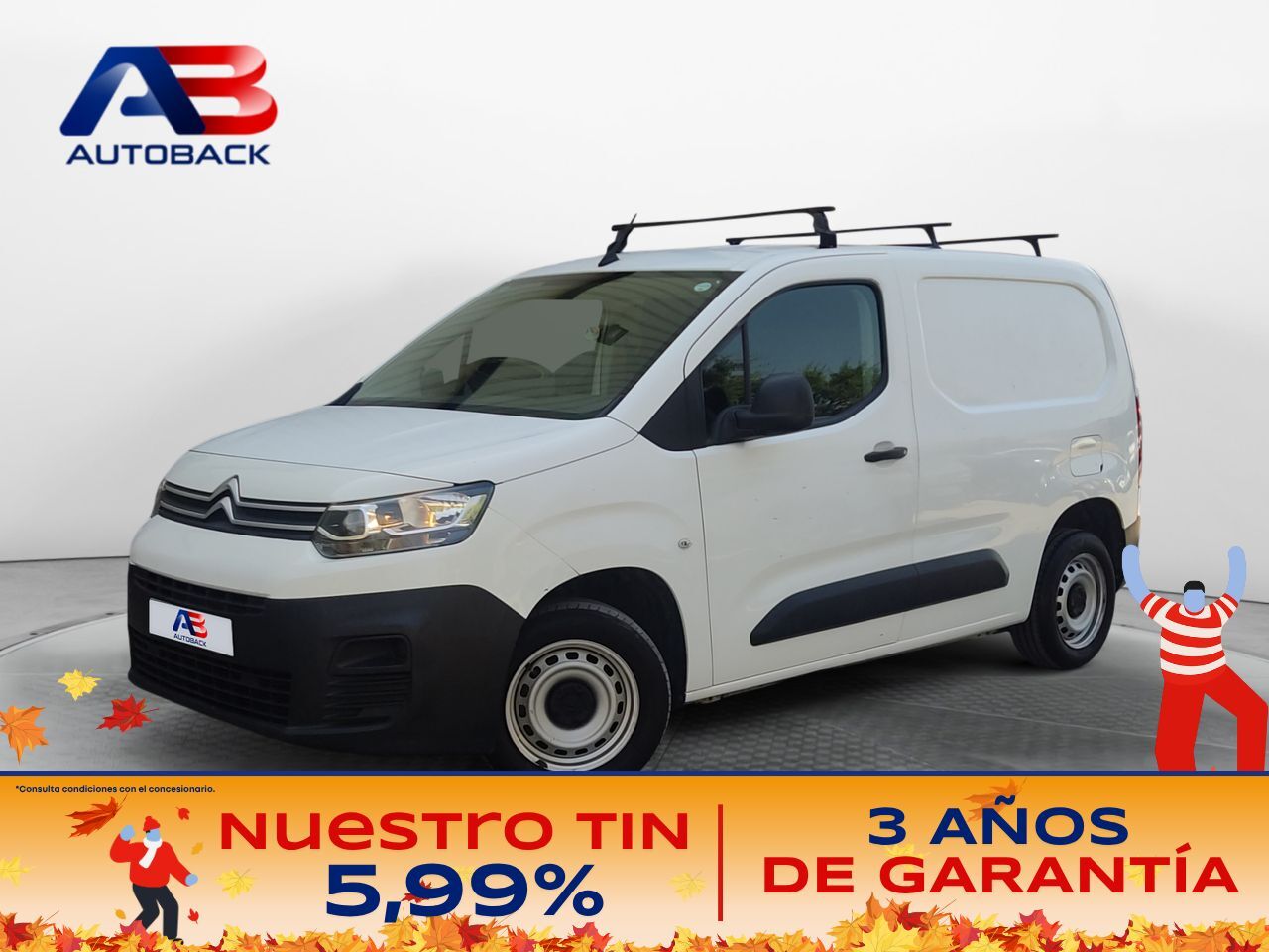 CITROEN Berlingo (Talla M BlueHDi 73kW CONTROL) en Madrid