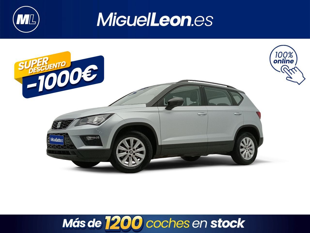 SEAT Ateca (1.0 TSI 85kW (115CV) St&Sp Style Eco) en Palmas, Las
