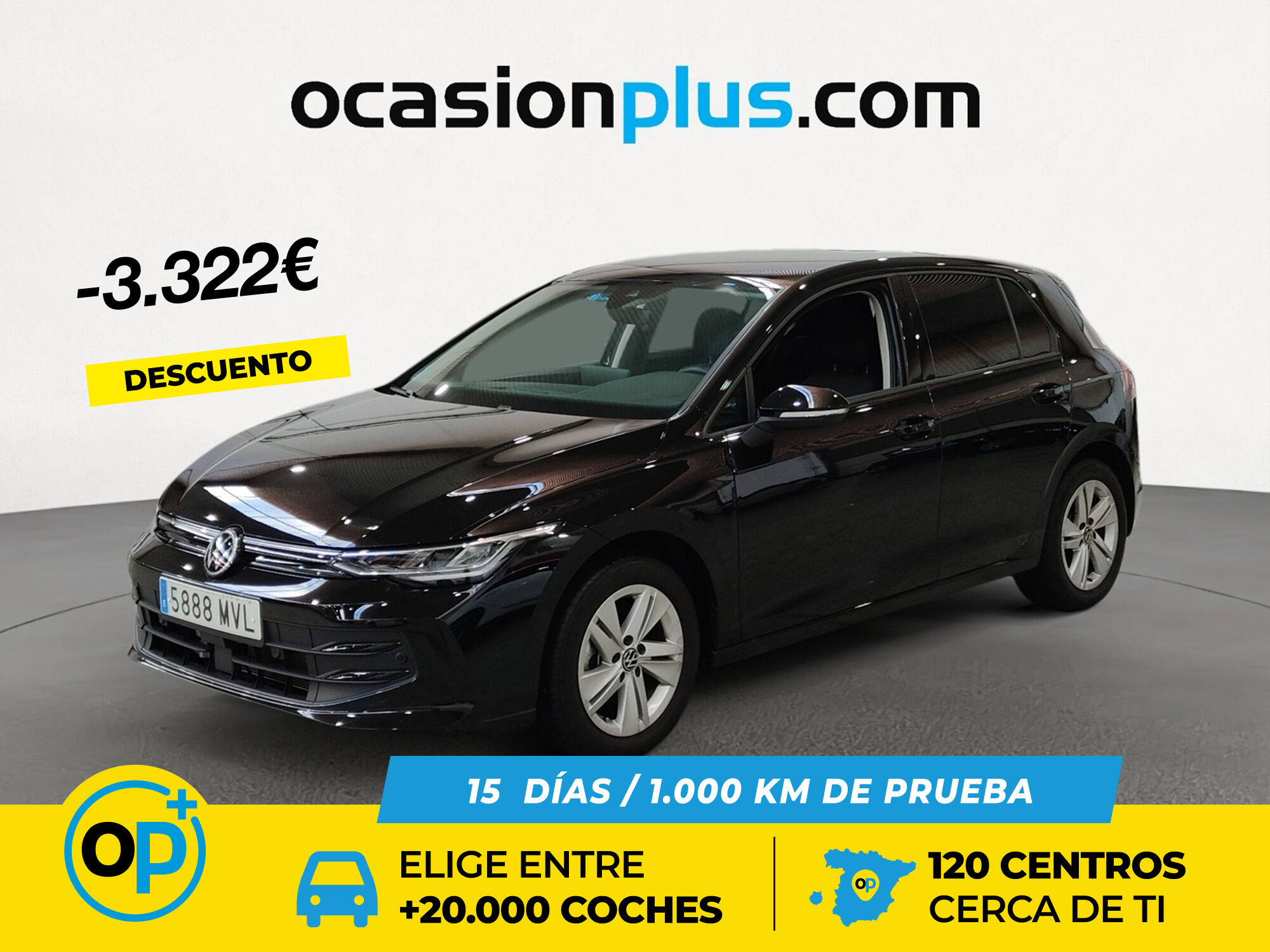 VOLKSWAGEN Golf (1.5 TSI 85 kW (116 CV)) en Madrid