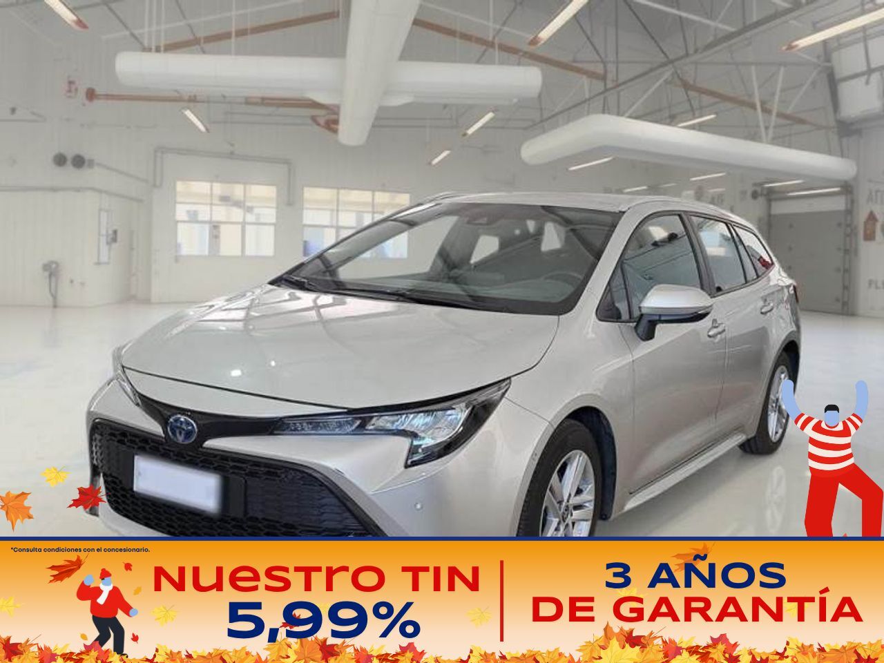 TOYOTA Corolla (1.8 125H BUSINESS E-CVT TOU SPORT) en Madrid