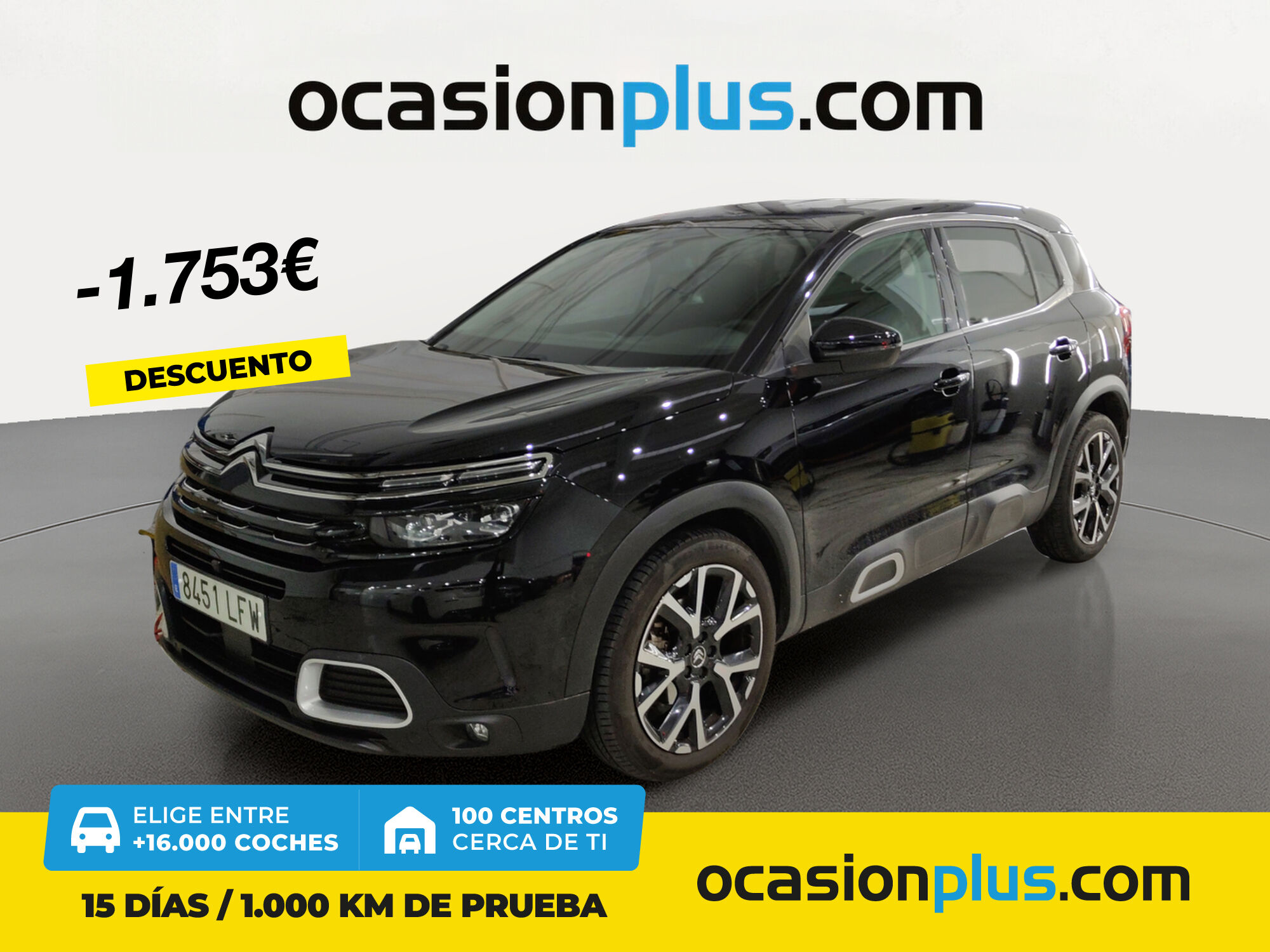 CITROEN C5 Aircross (BlueHdi 130 S&S Feel EAT8 96 kW (131 CV)) en Madrid