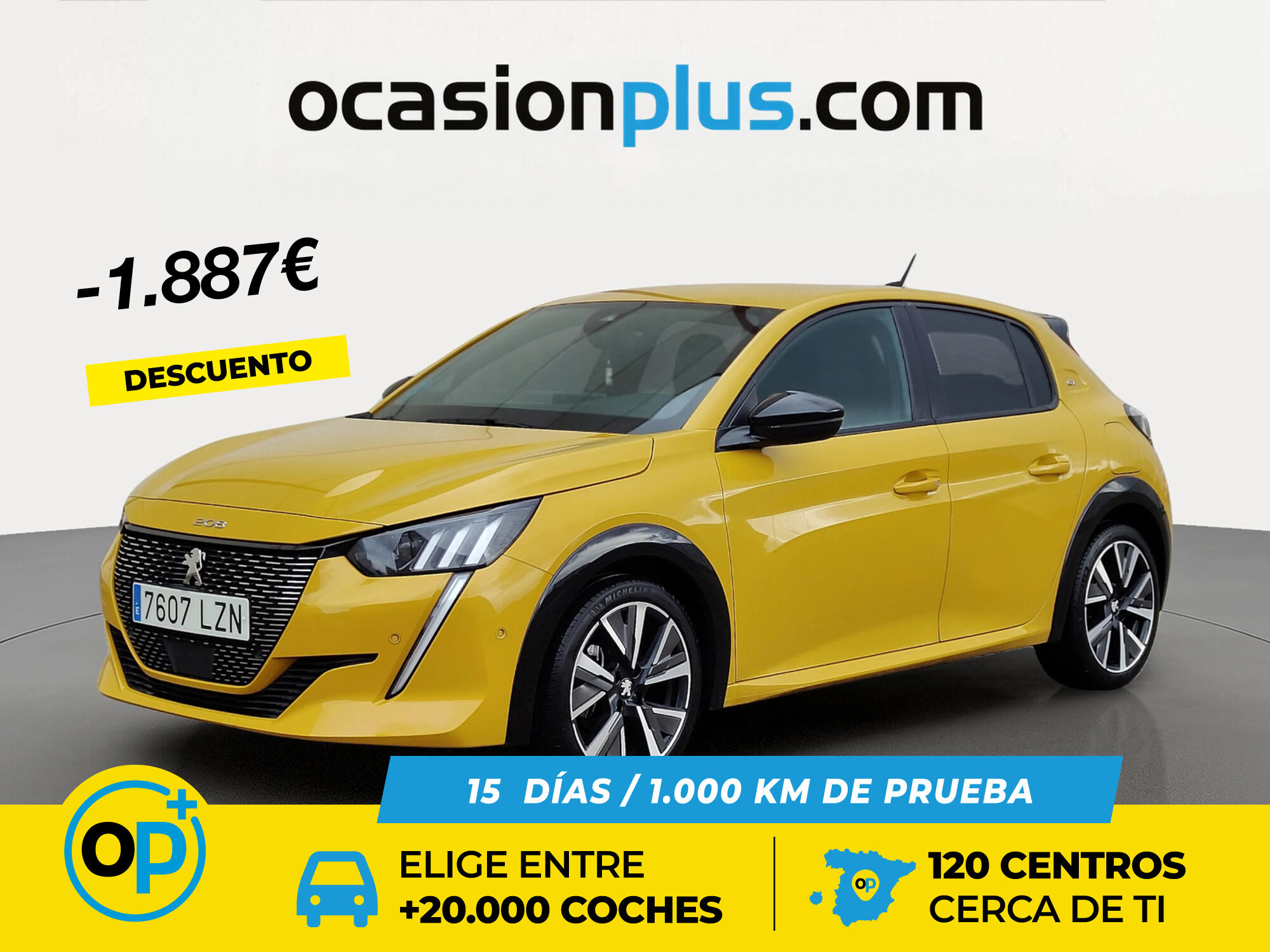 PEUGEOT 208 (PureTech 100 GT EAT8 75 kW (100 CV)) en Madrid