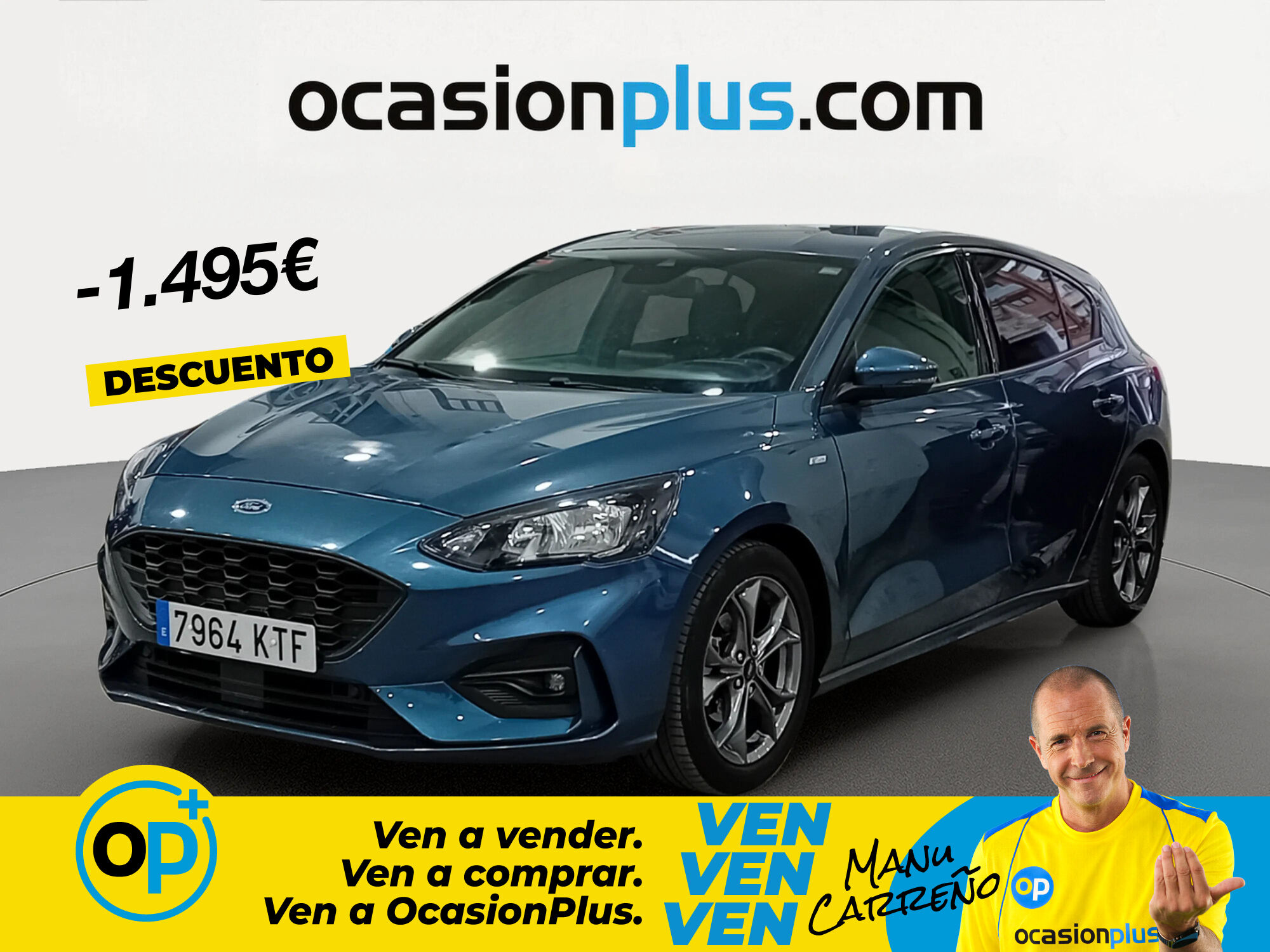 Foto del FORD Focus 1.0 Ecoboost Auto-S&S ST-Line 125